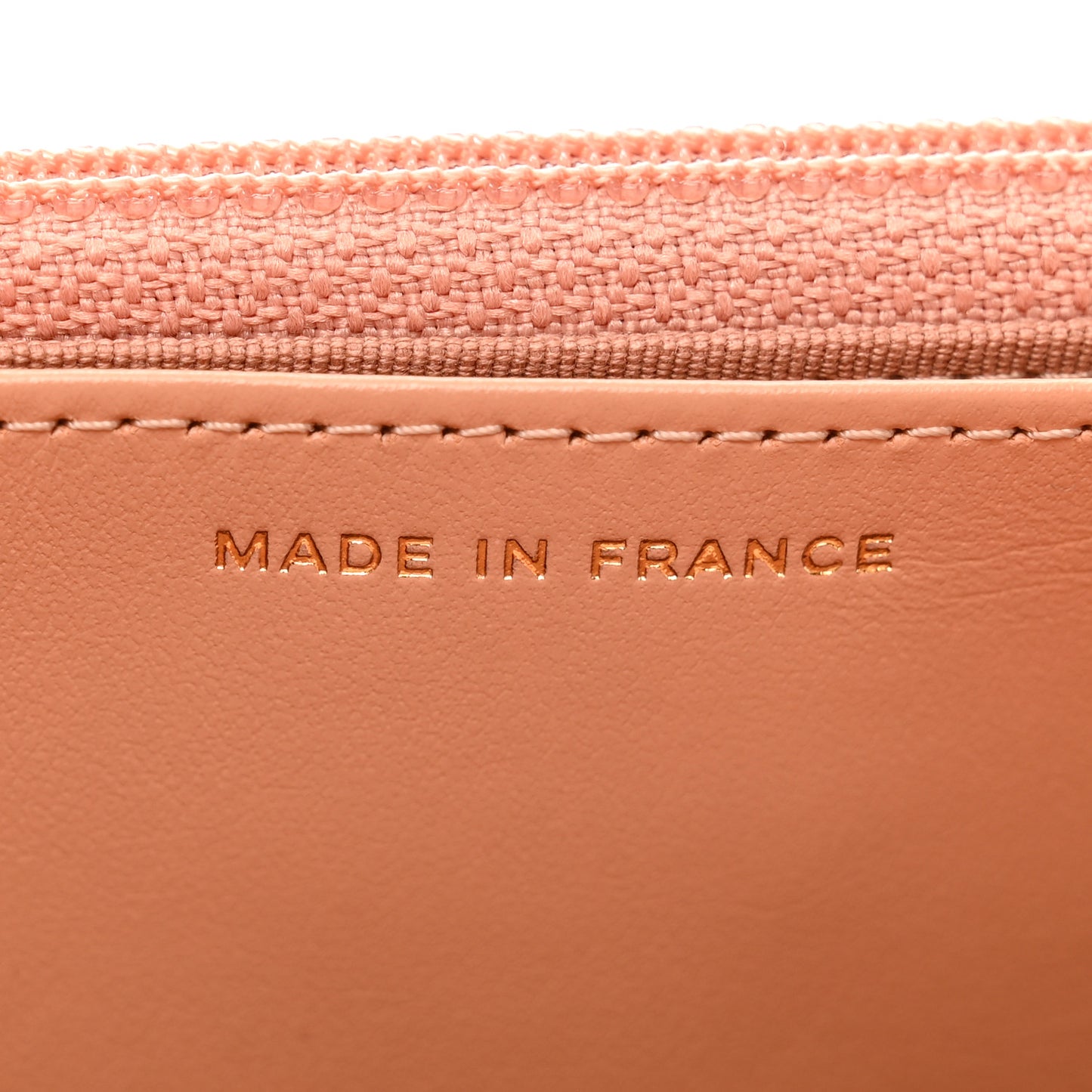 Lambskin Quilted Chanel 19 Wallet On Chain WOC Beige