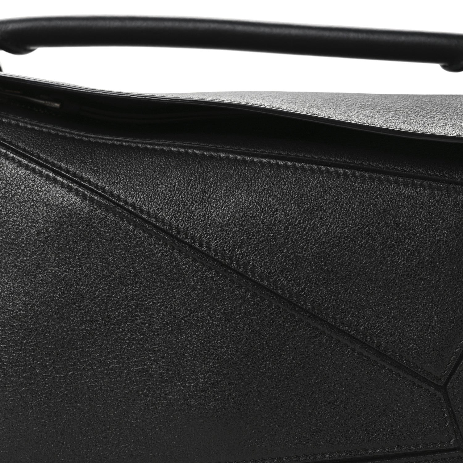 Loewe Calfskin Small Puzzle Bag Black 7 of 9