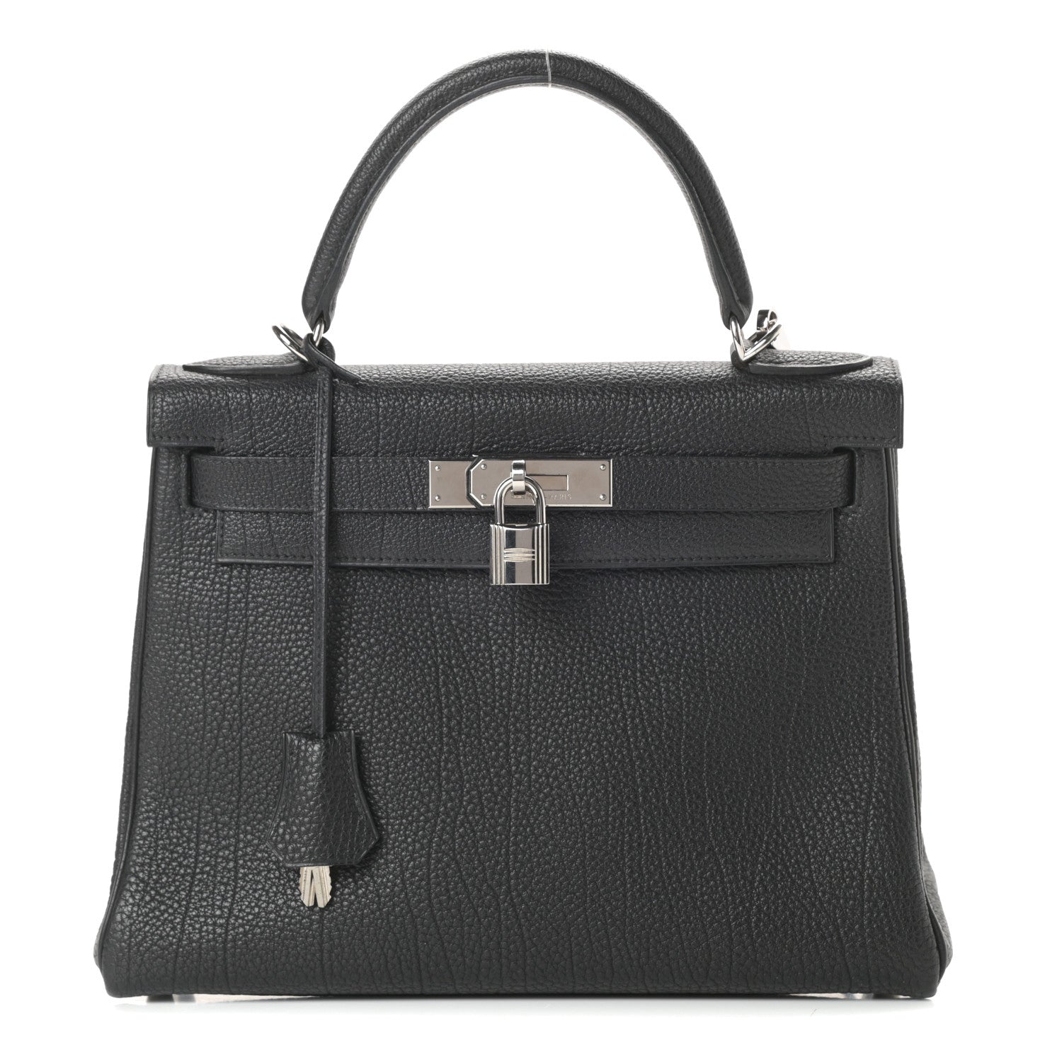 Hermes Togo Kelly Retourne 28 Black 1 of 11