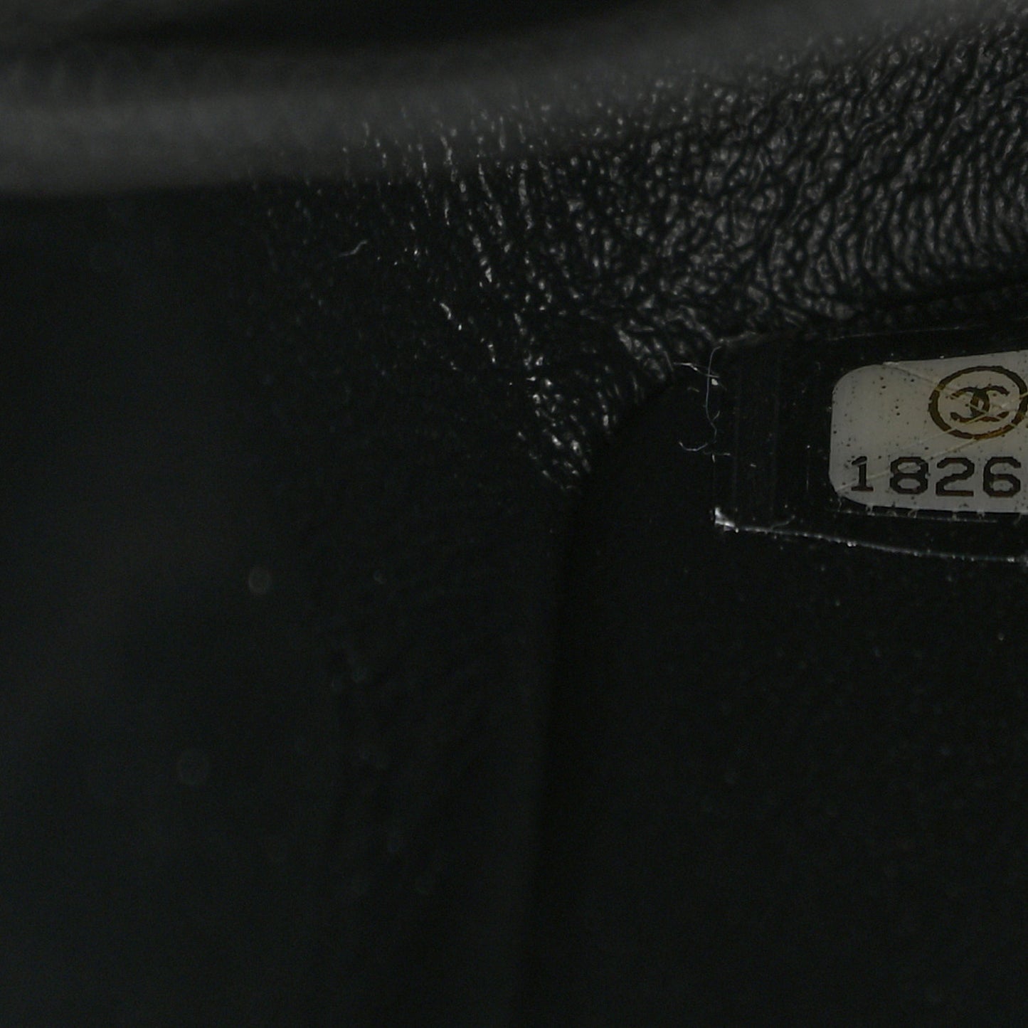 Lambskin Quilted Mini Square Flap Black