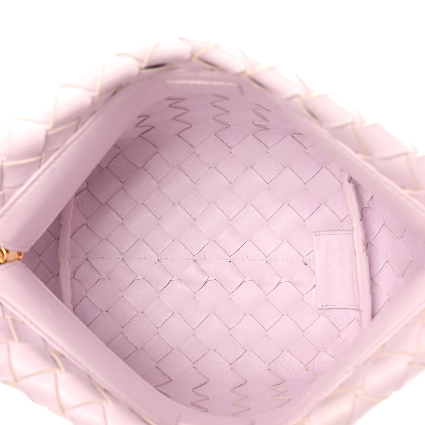 Nappa Intrecciato Tie Shoulder Bag Bliss Washed