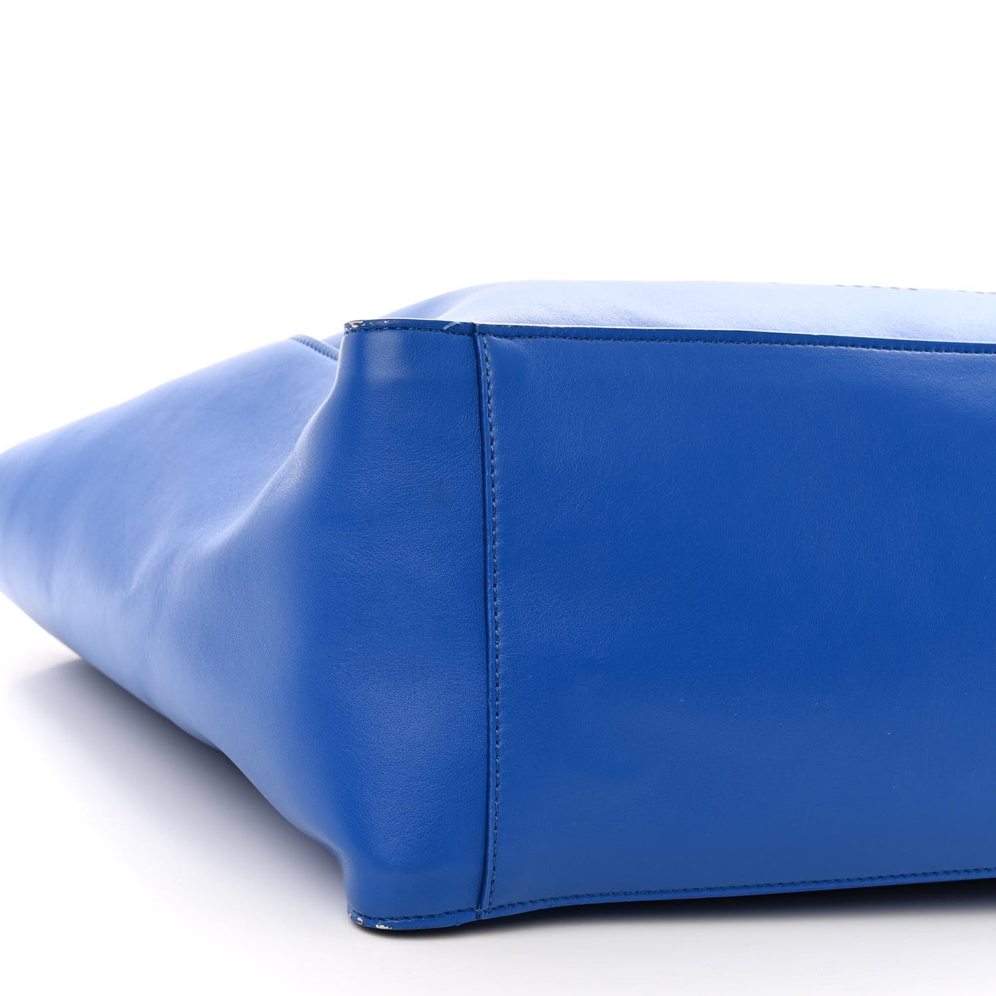 Eco Alter Nappa East West Perforated Tote Jewel Blue