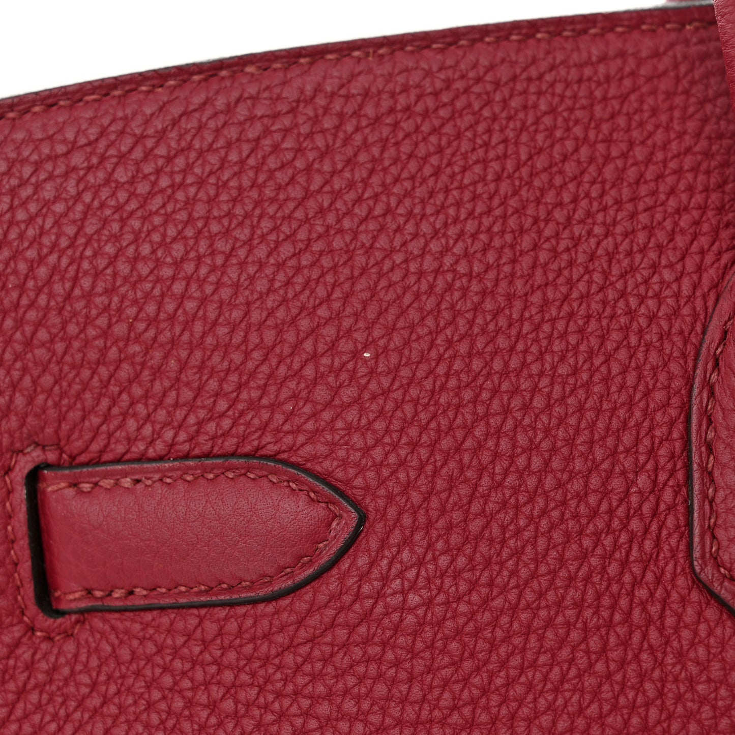 Togo Birkin 35 Rouge Grenat
