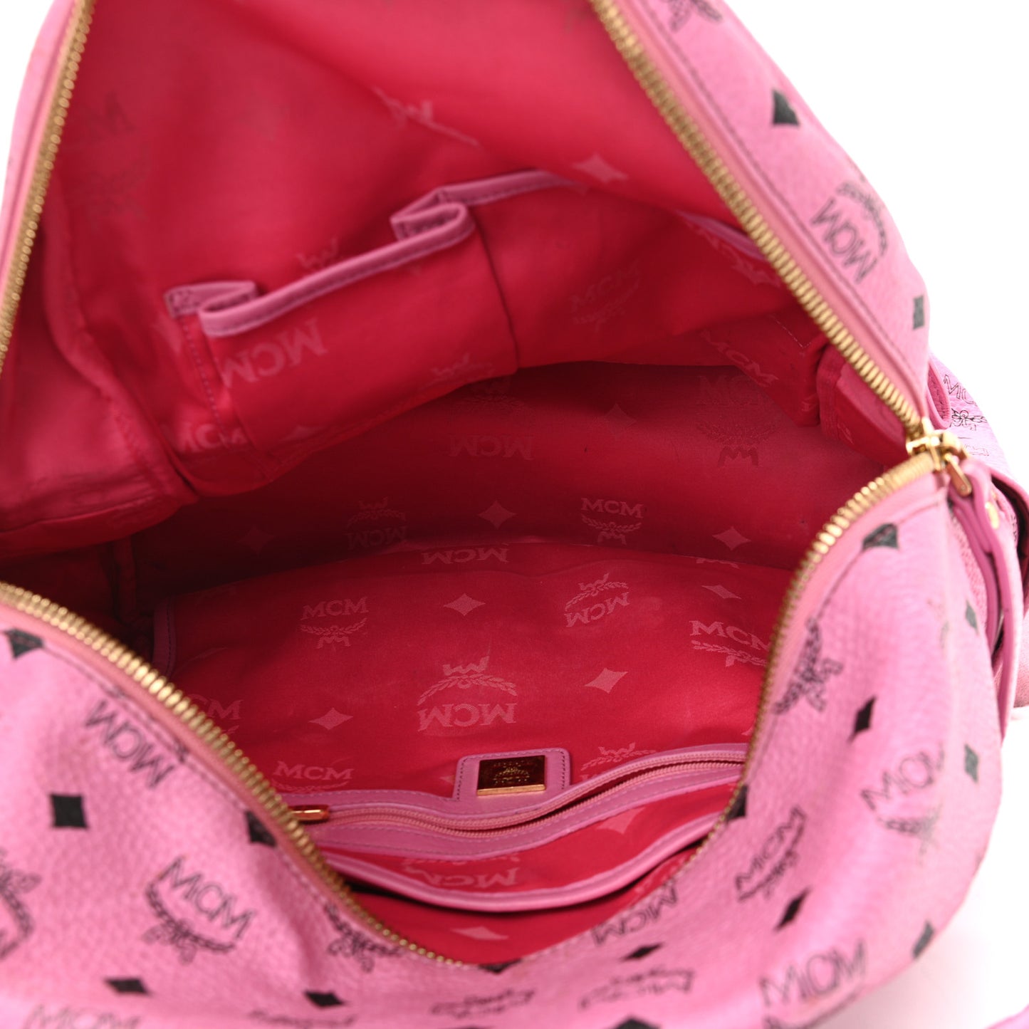Visetos Medium Sprinkle Stud Stark Backpack Pink