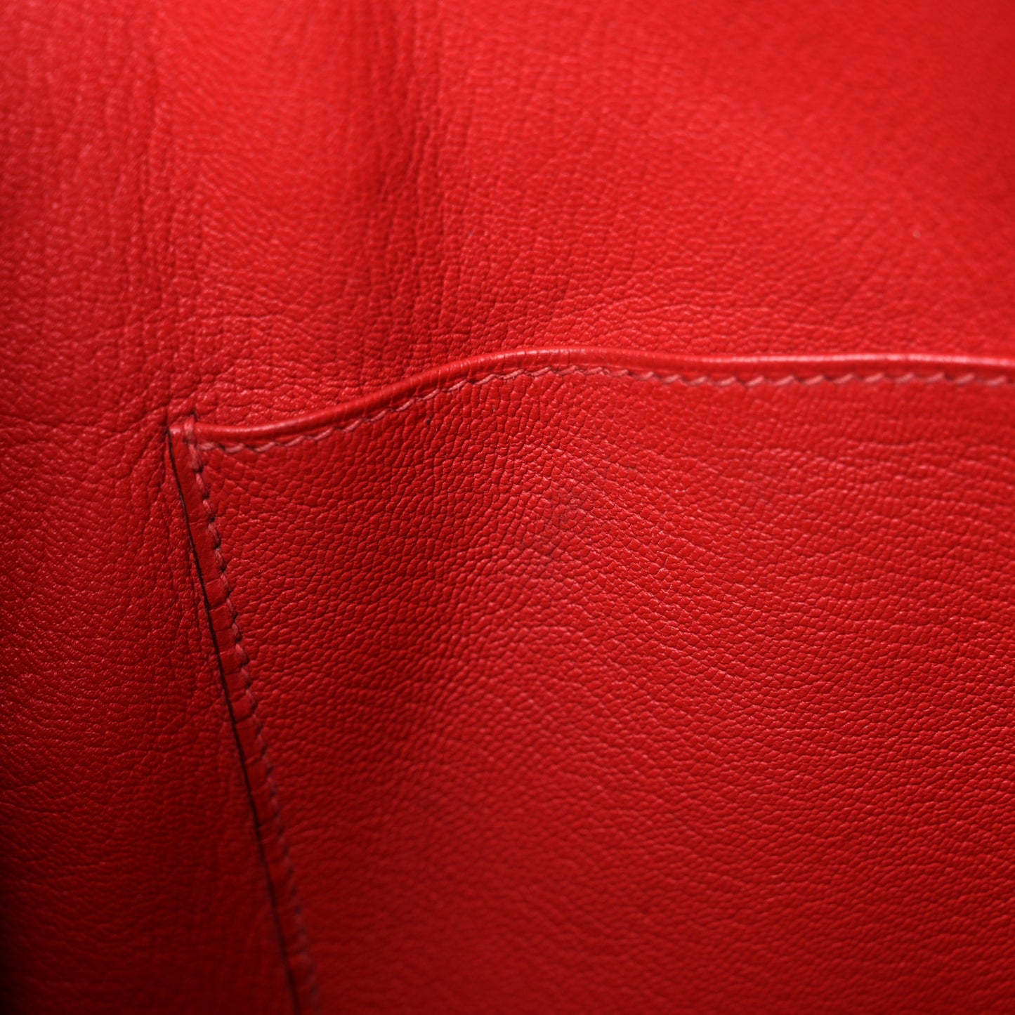 Togo Birkin 35 Rouge Pivoine