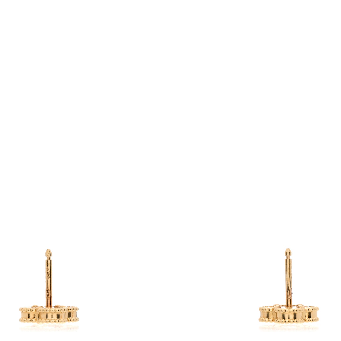 18K Yellow Gold Mother of Pearl Sweet Alhambra Earrings