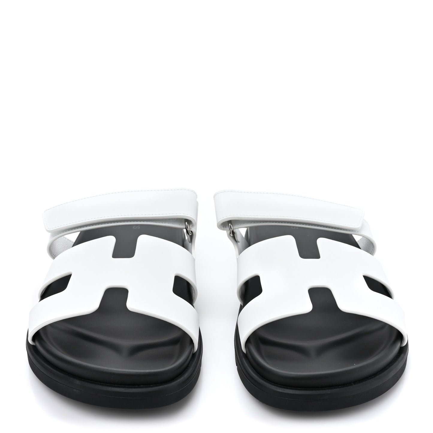 Calfskin Womens Chypre Sandals 40.5 White