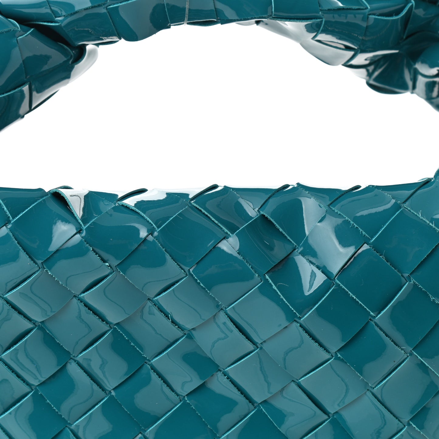 Patent Nappa Intrecciato Mini Jodie Blaster