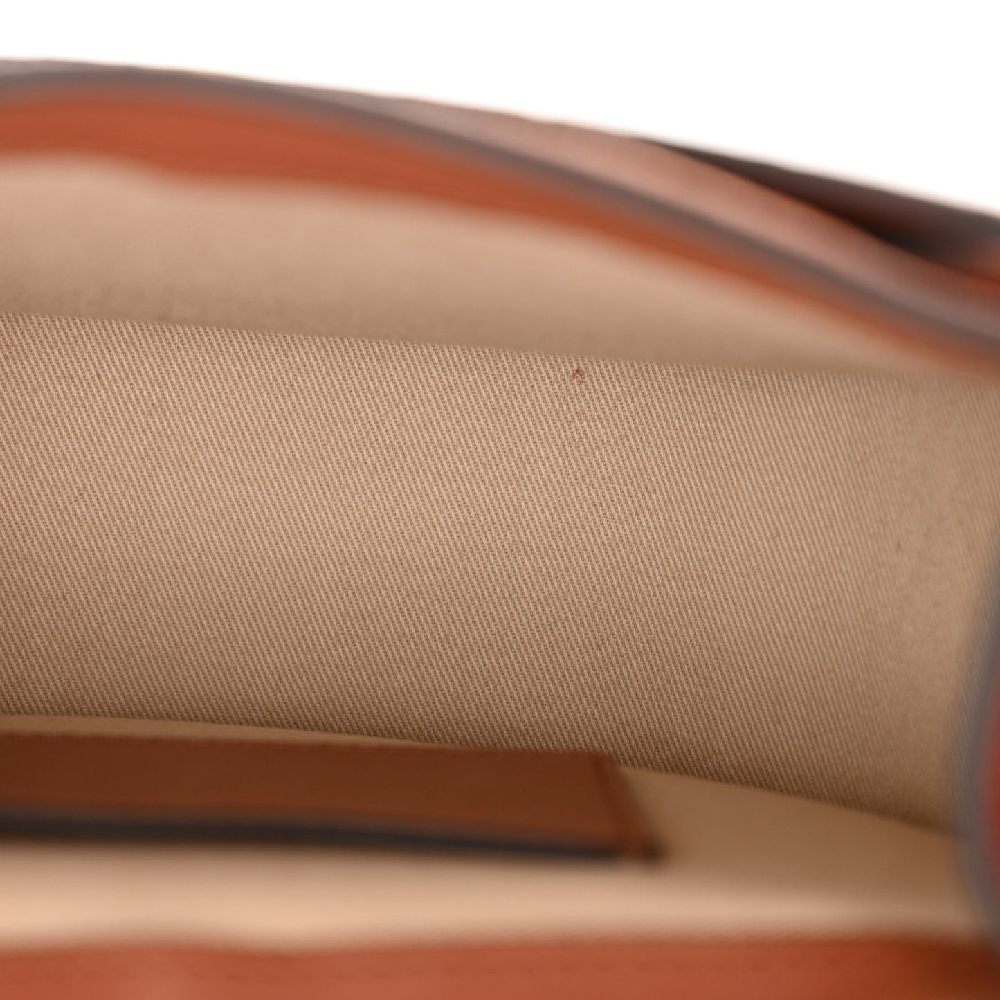 Calfskin Python Embossed Small Tess Bag Sepia Brown