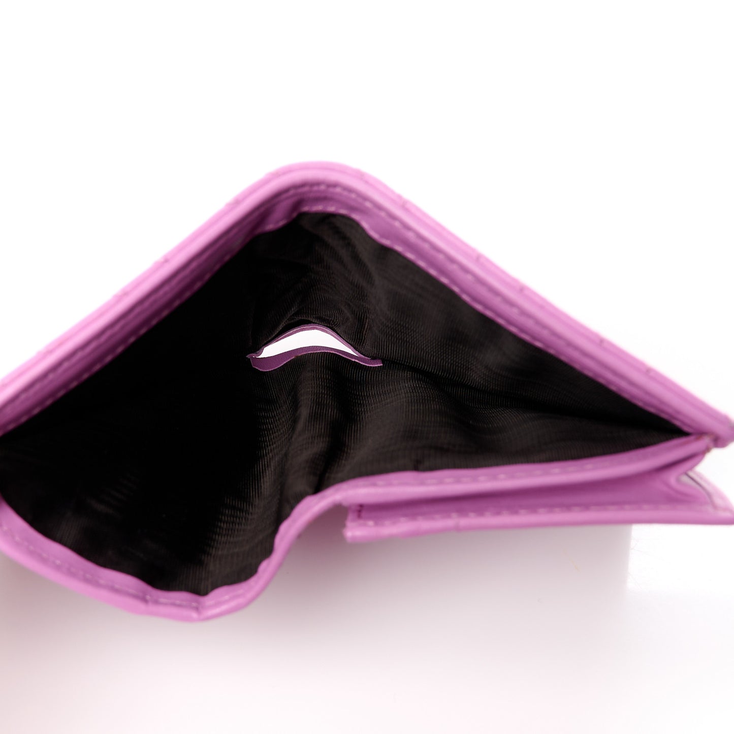 Calfskin Matelasse GG Marmont Card Case Candy Mousse