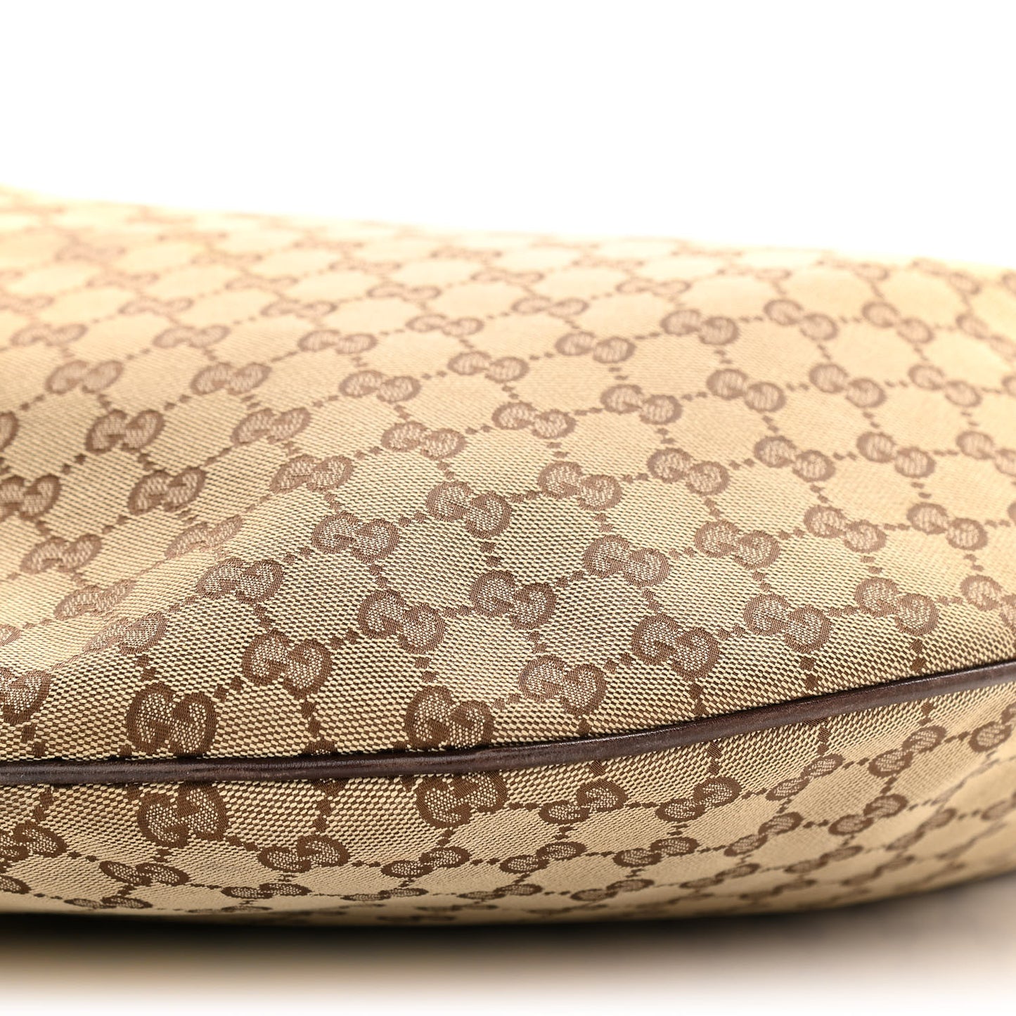 Monogram Large Wave Hobo Dark Brown