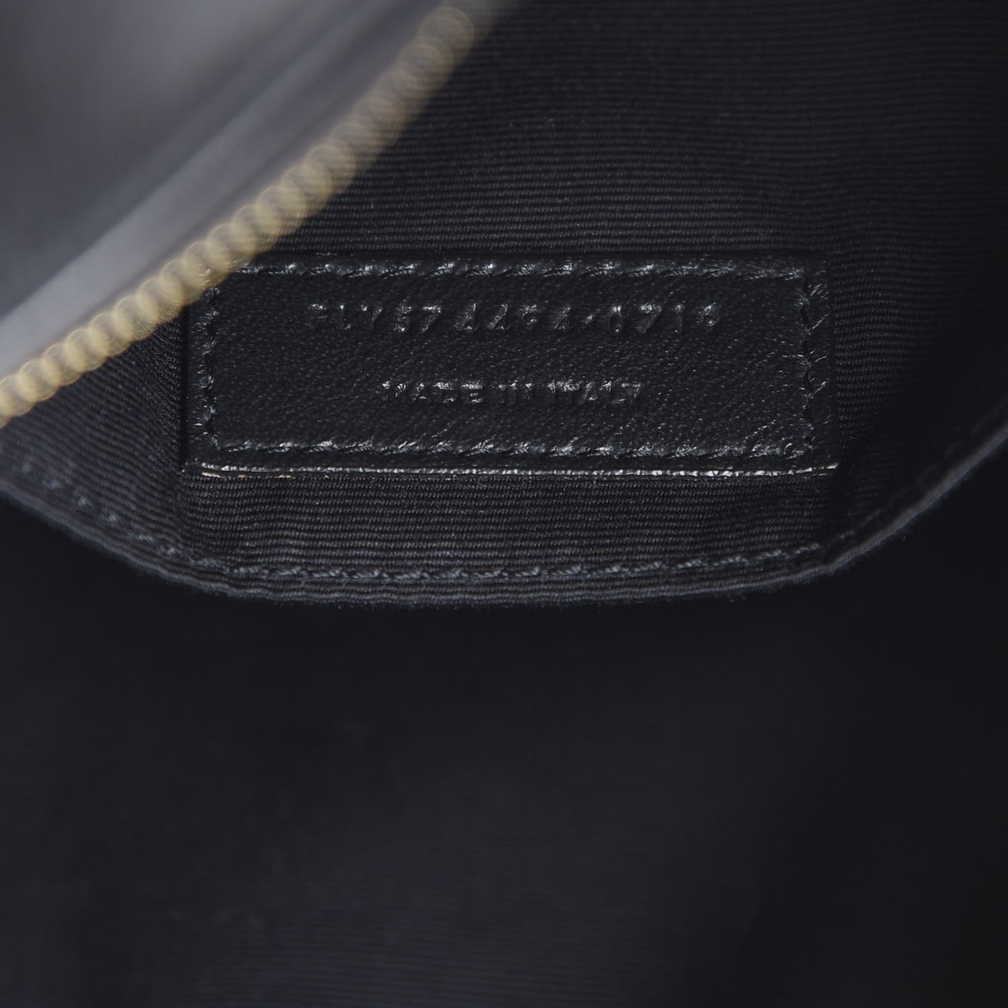 Calfskin Matelasse Monogram Lou Camera Bag Black