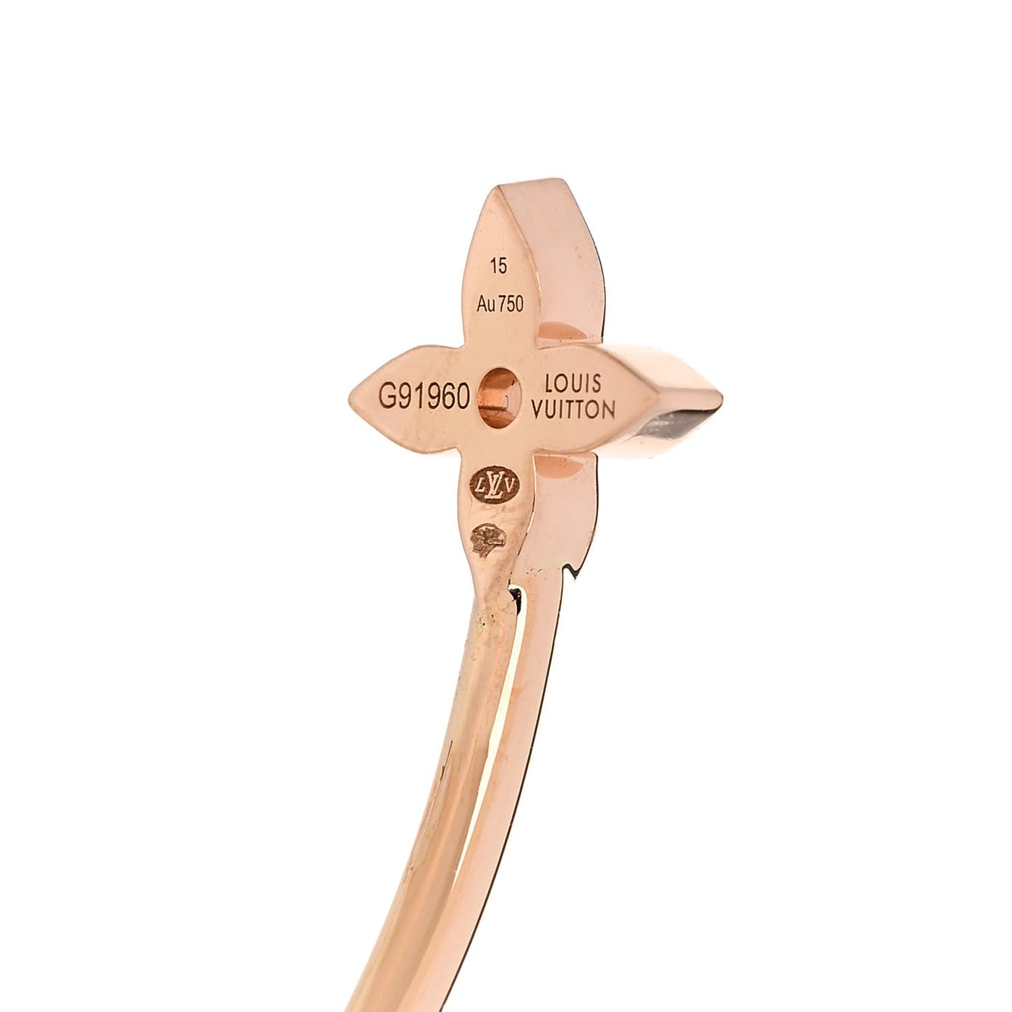 18K Pink Gold Diamond Idylle Blossom Twist Bracelet