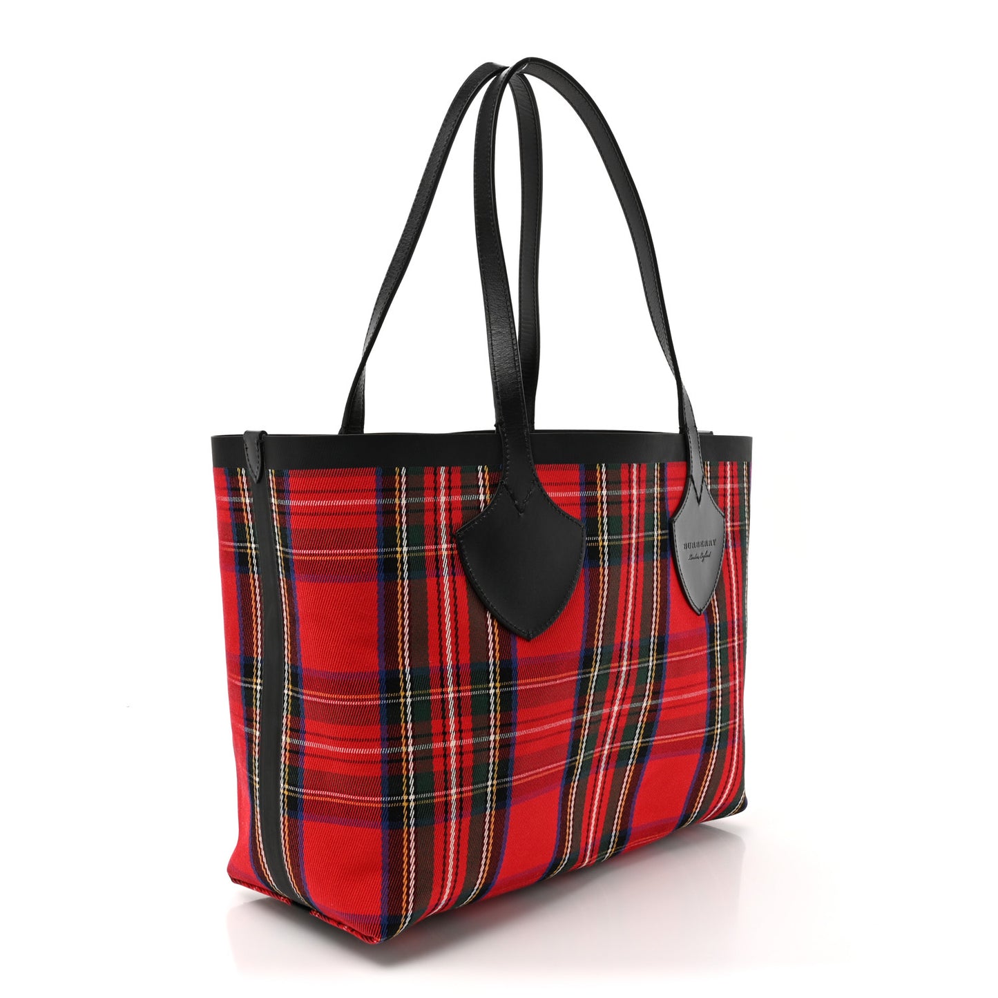Vintage Check Medium The Giant Reversible Tote Antique Yellow Bright Red