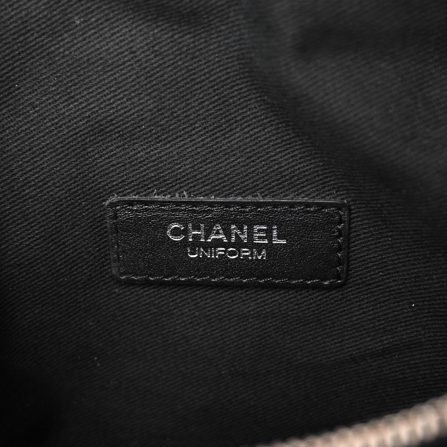 Chanel Calfskin Quilted Waist Belt Bag Black 6 of 10