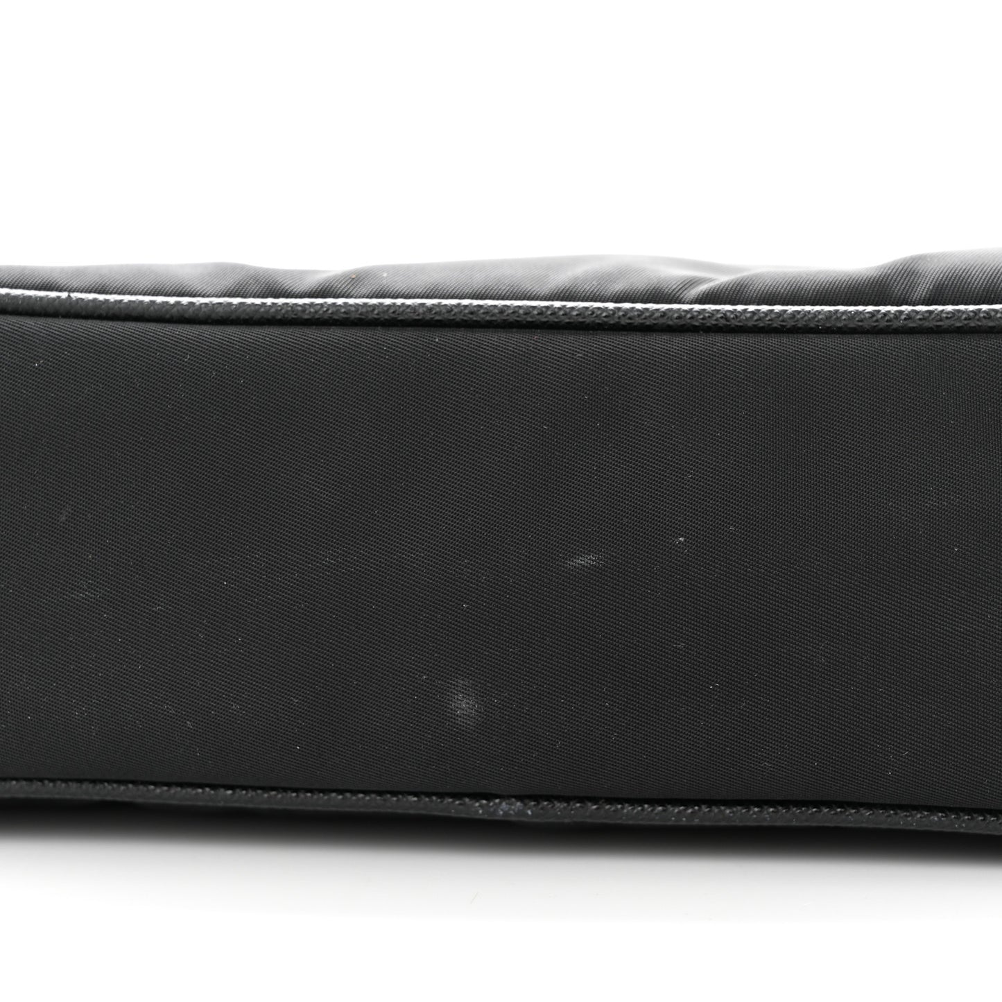 Tessuto Nylon Saffiano Mini Re-Edition 2005 Bag Black