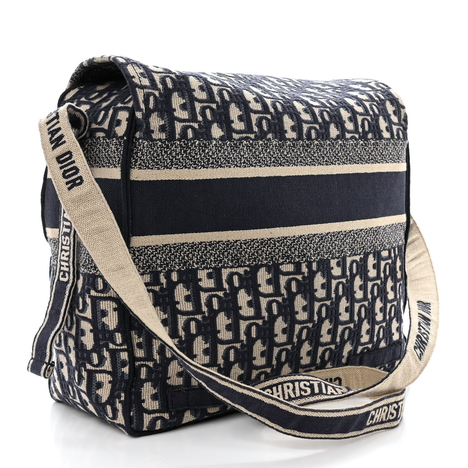 Christian Dior Oblique Medium Diorcamp Messenger Blue 3 of 11