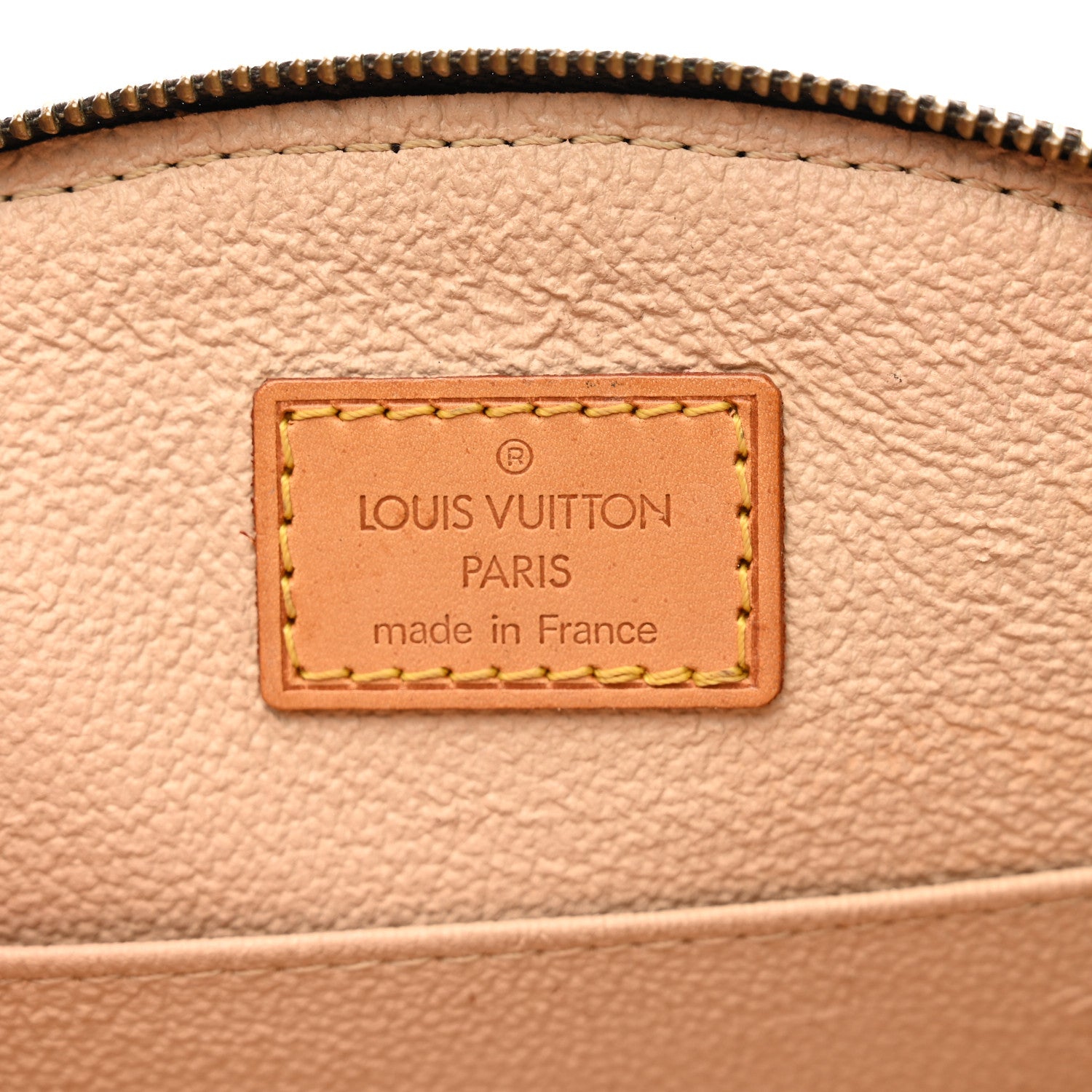 Louis Vuitton Monogram Trousse Demi Ronde 6 of 6