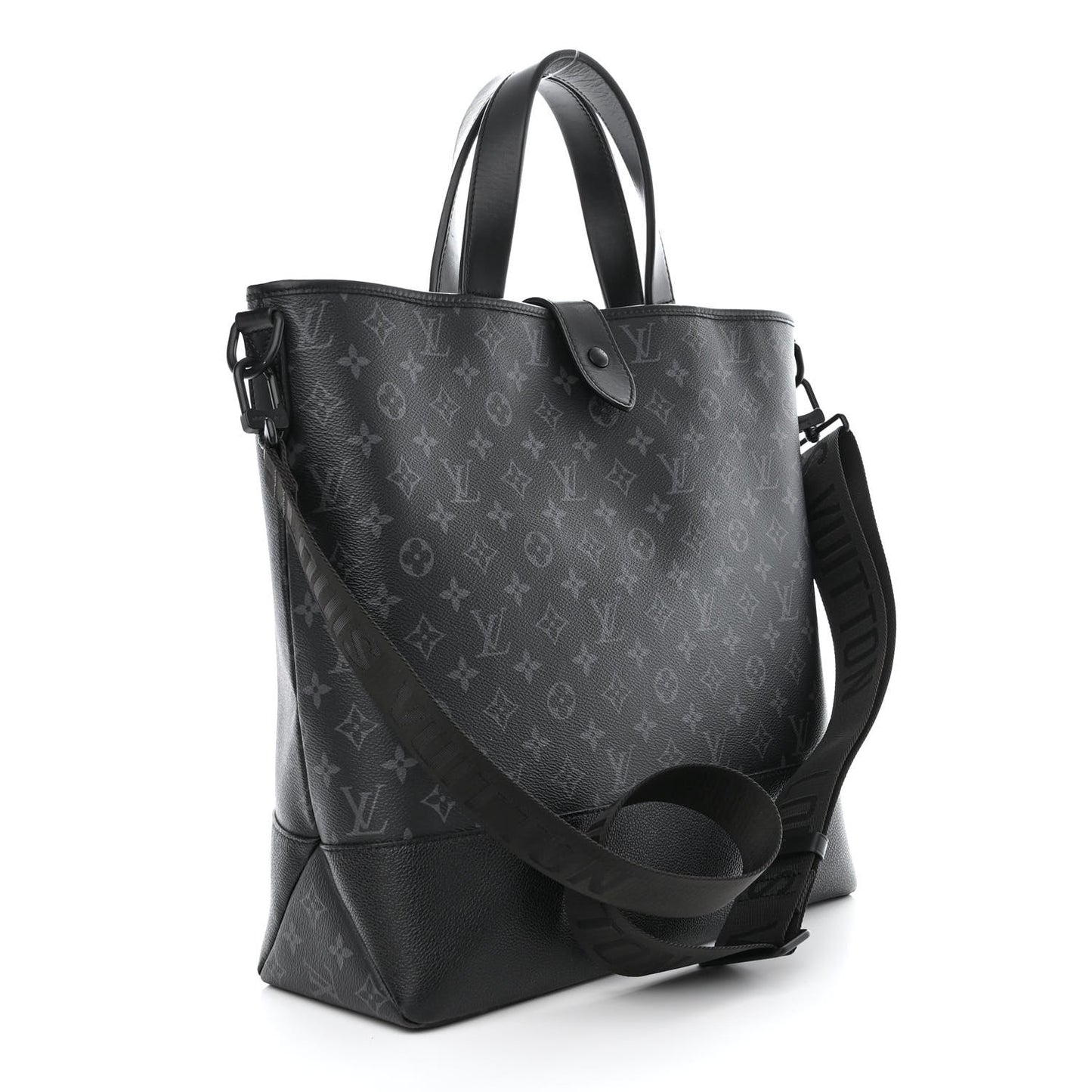 Monogram Eclipse Saumur Tote Black