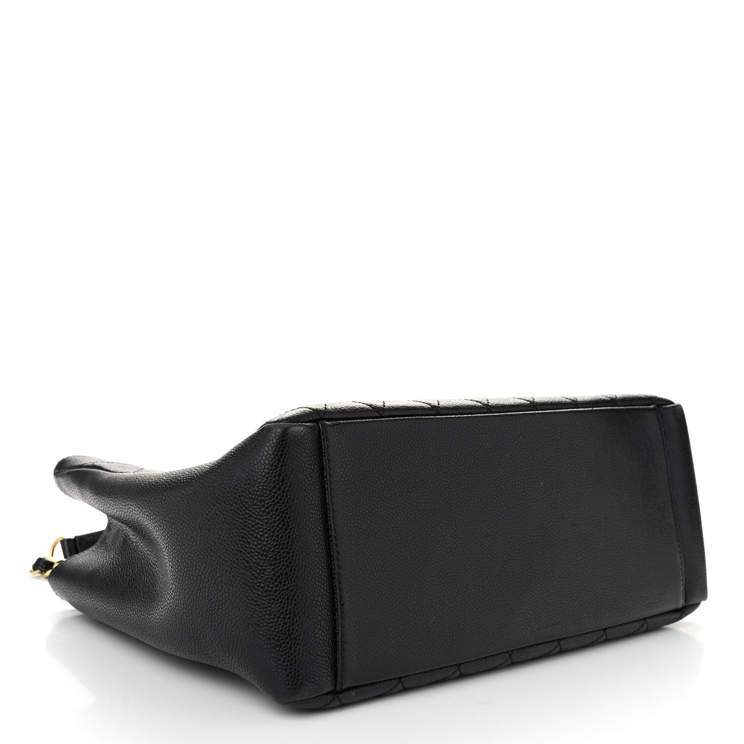 Chanel Caviar Quilted Grand Shopping Tote GST Black 4 of 11