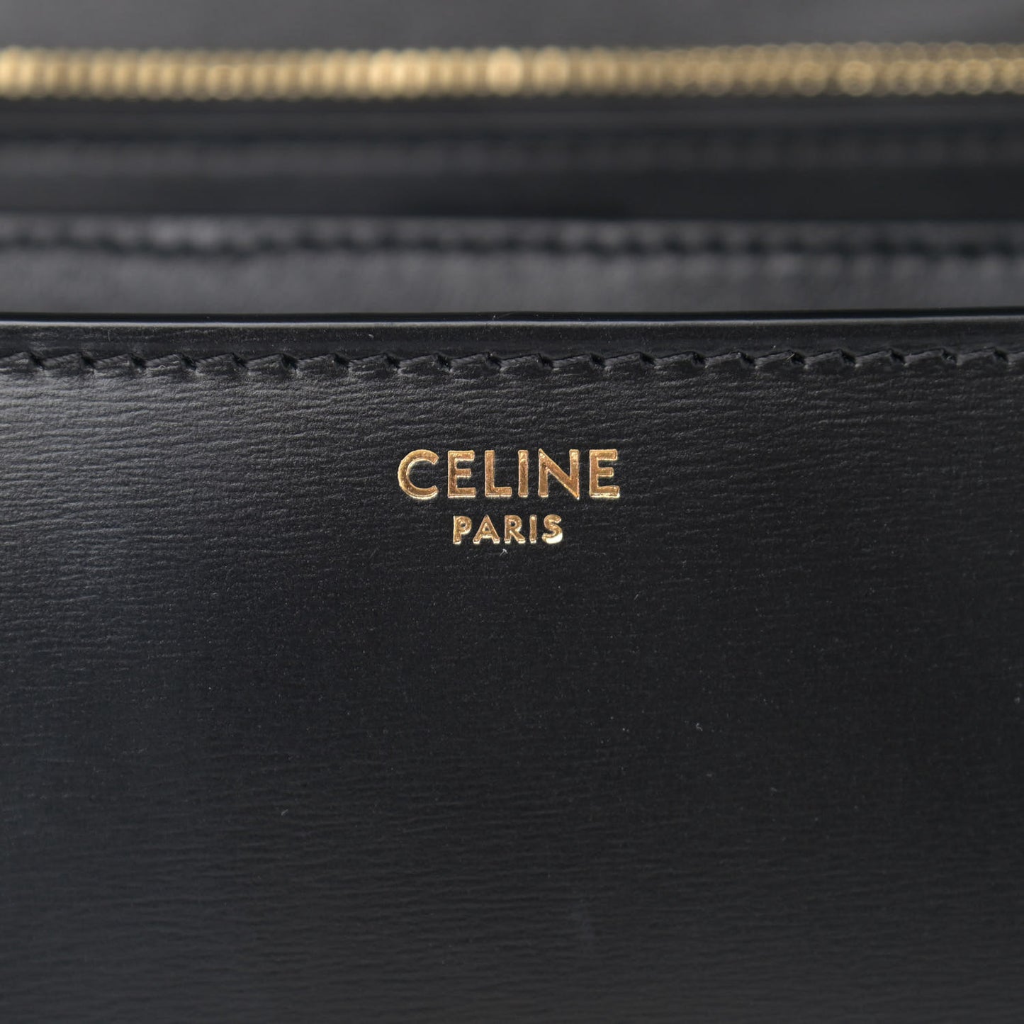 Box Calfskin Medium Classic Box Flap Bag Black