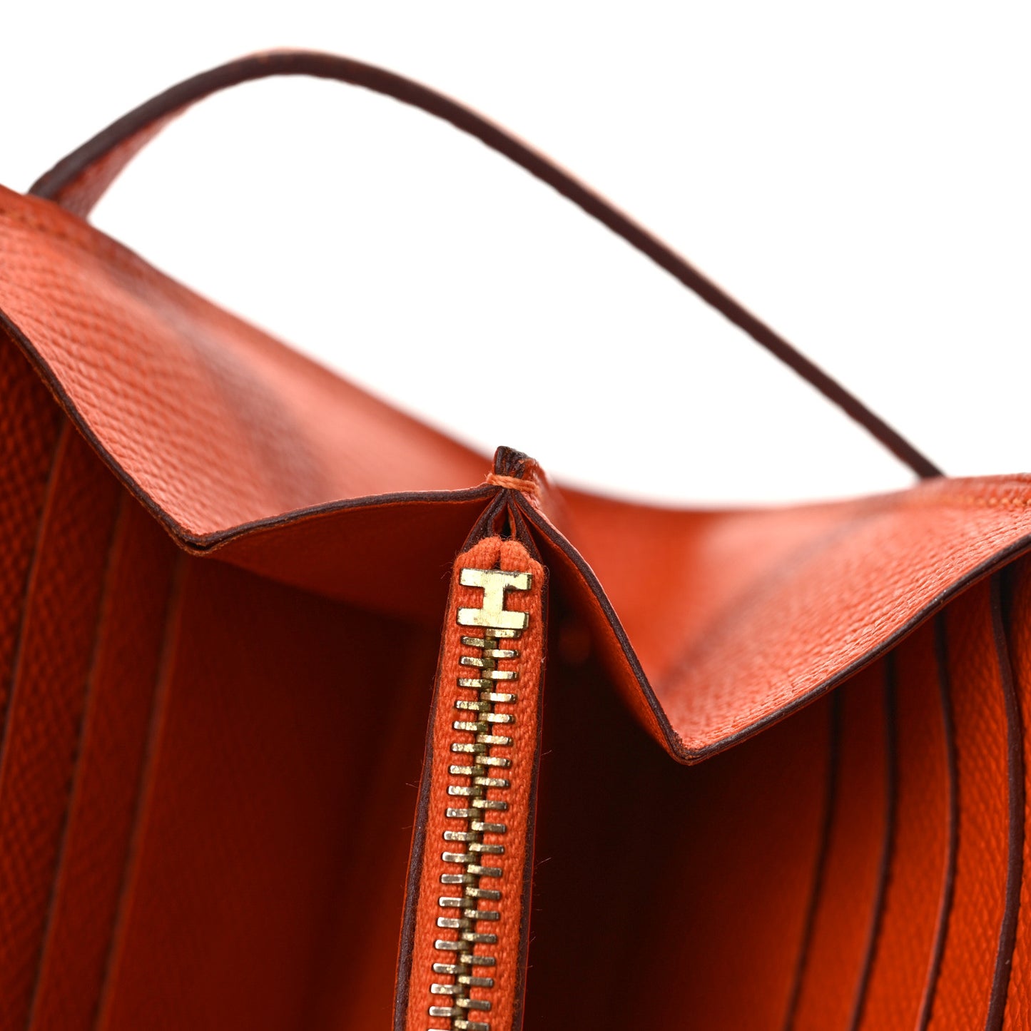 Epsom Kelly Longue Wallet Orange