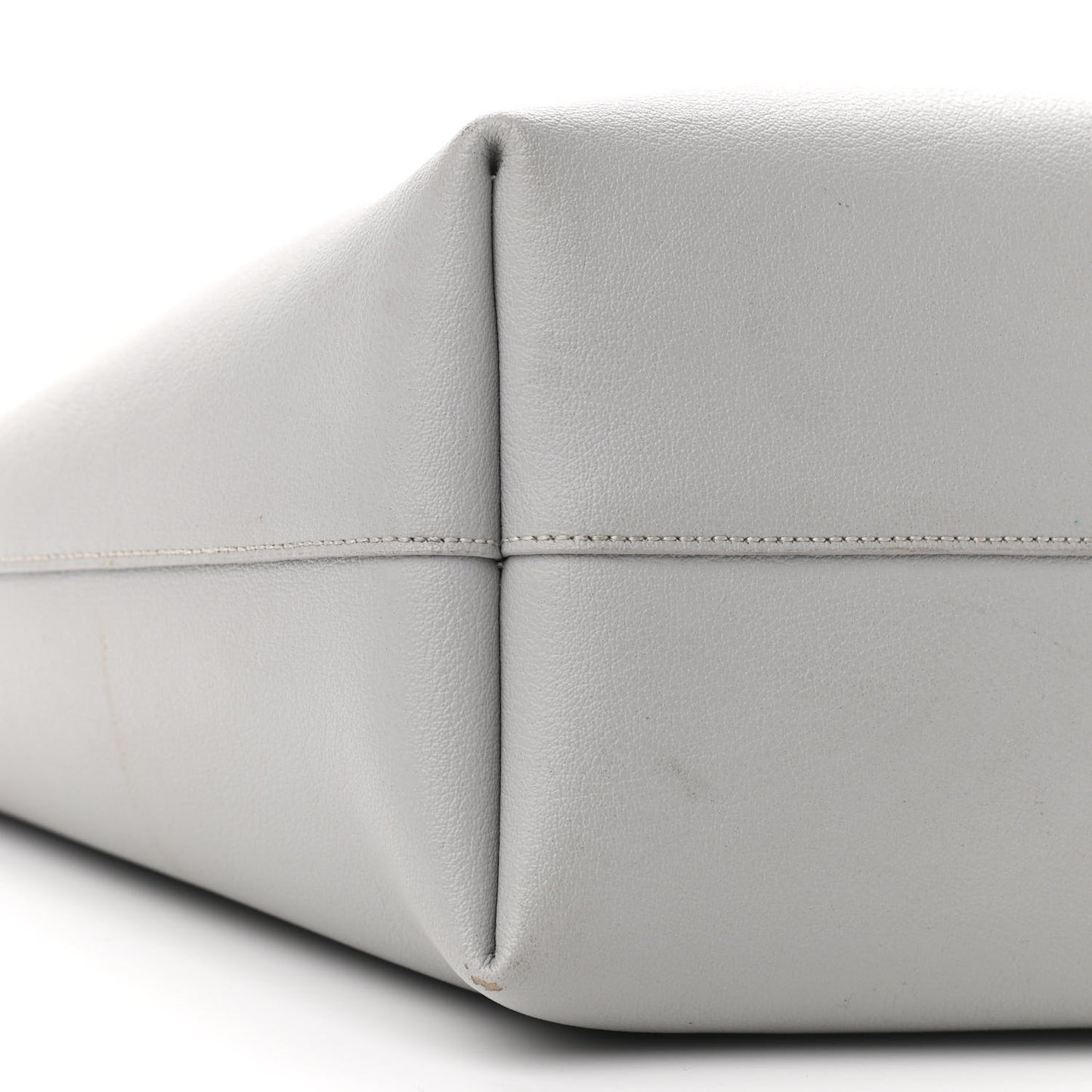 Calfskin Large Shopping Tote Granite