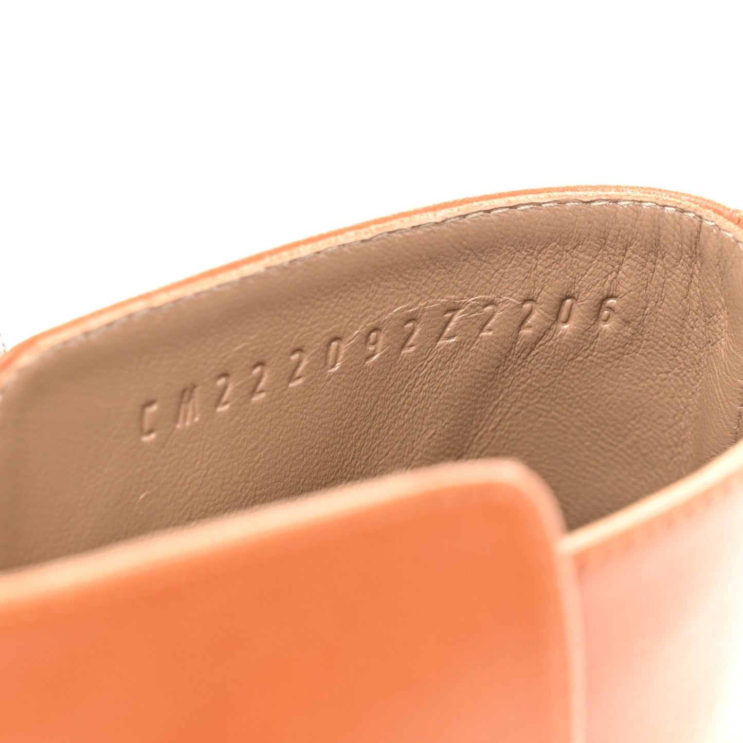 Calfskin Frenchie 50 Ankle Boots 38.5 Naturel