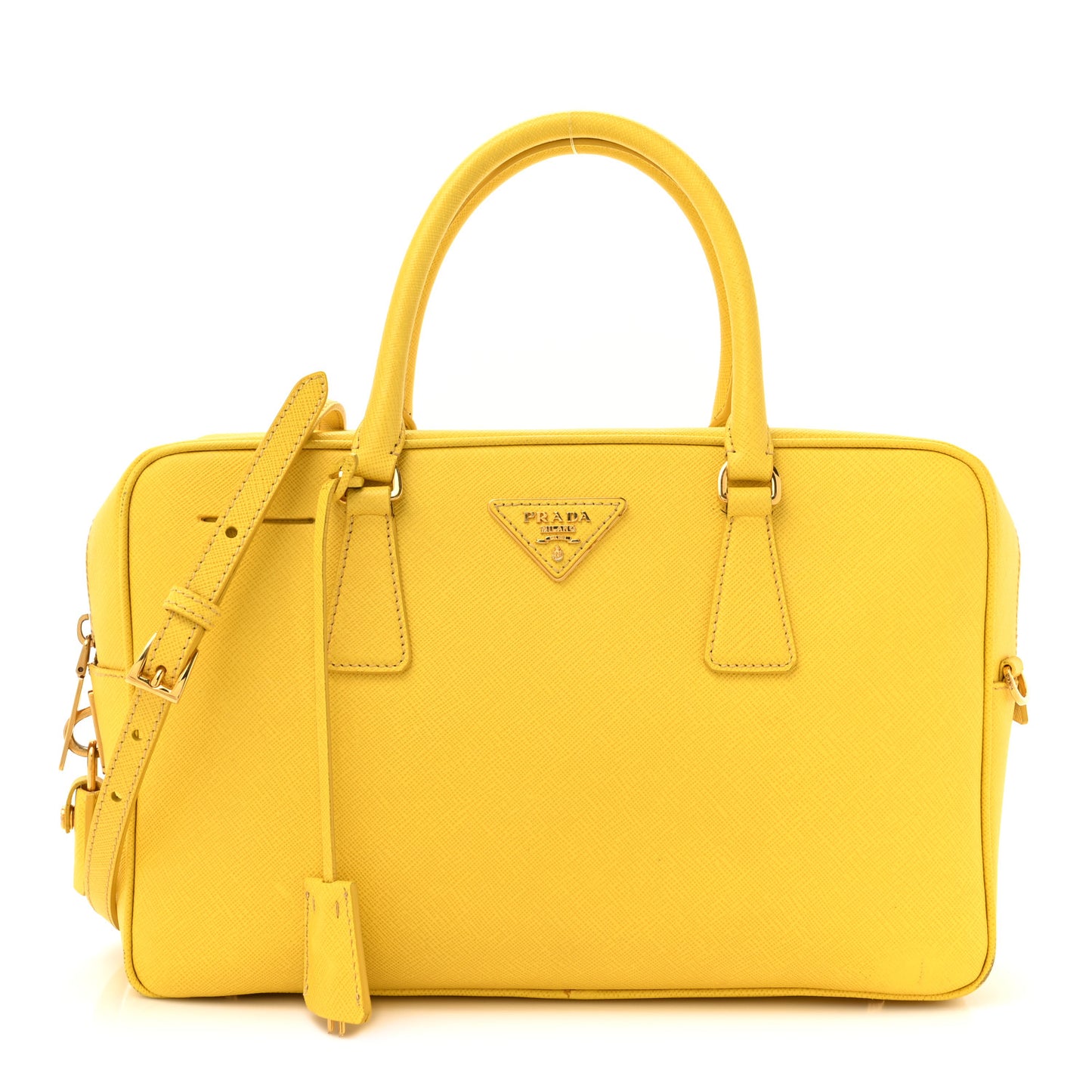 Saffiano Lux Bowler Girasole