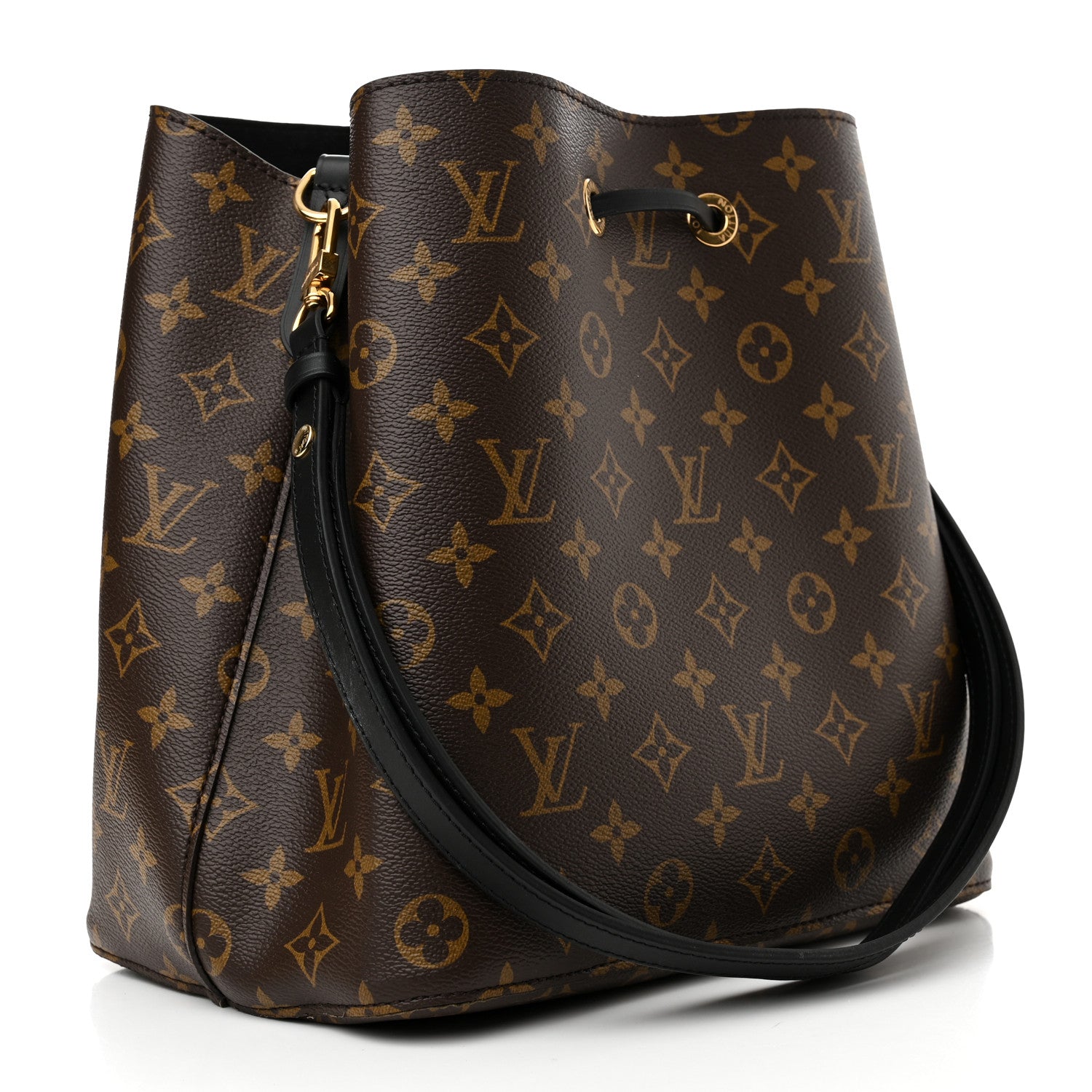 Louis Vuitton Monogram Neonoe MM Black 3 of 12