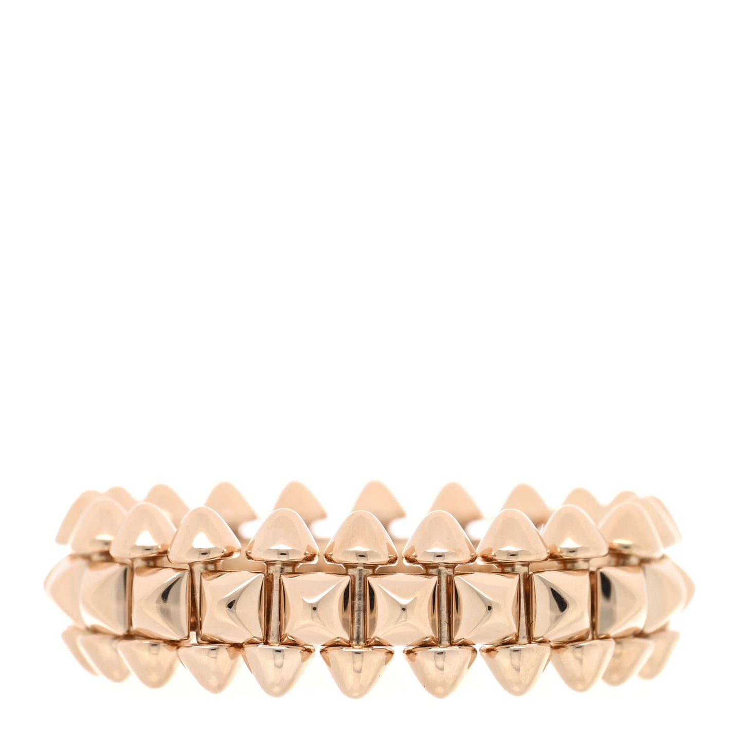 18K Pink Gold SM Clash De Cartier Ring 51 5.75