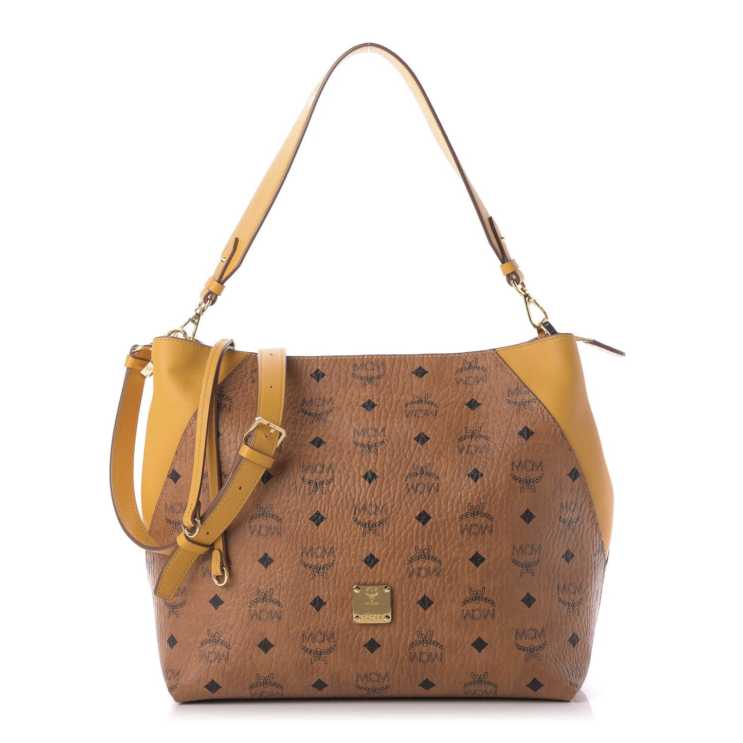 Visetos Medium Klara Hobo Cognac Yellow