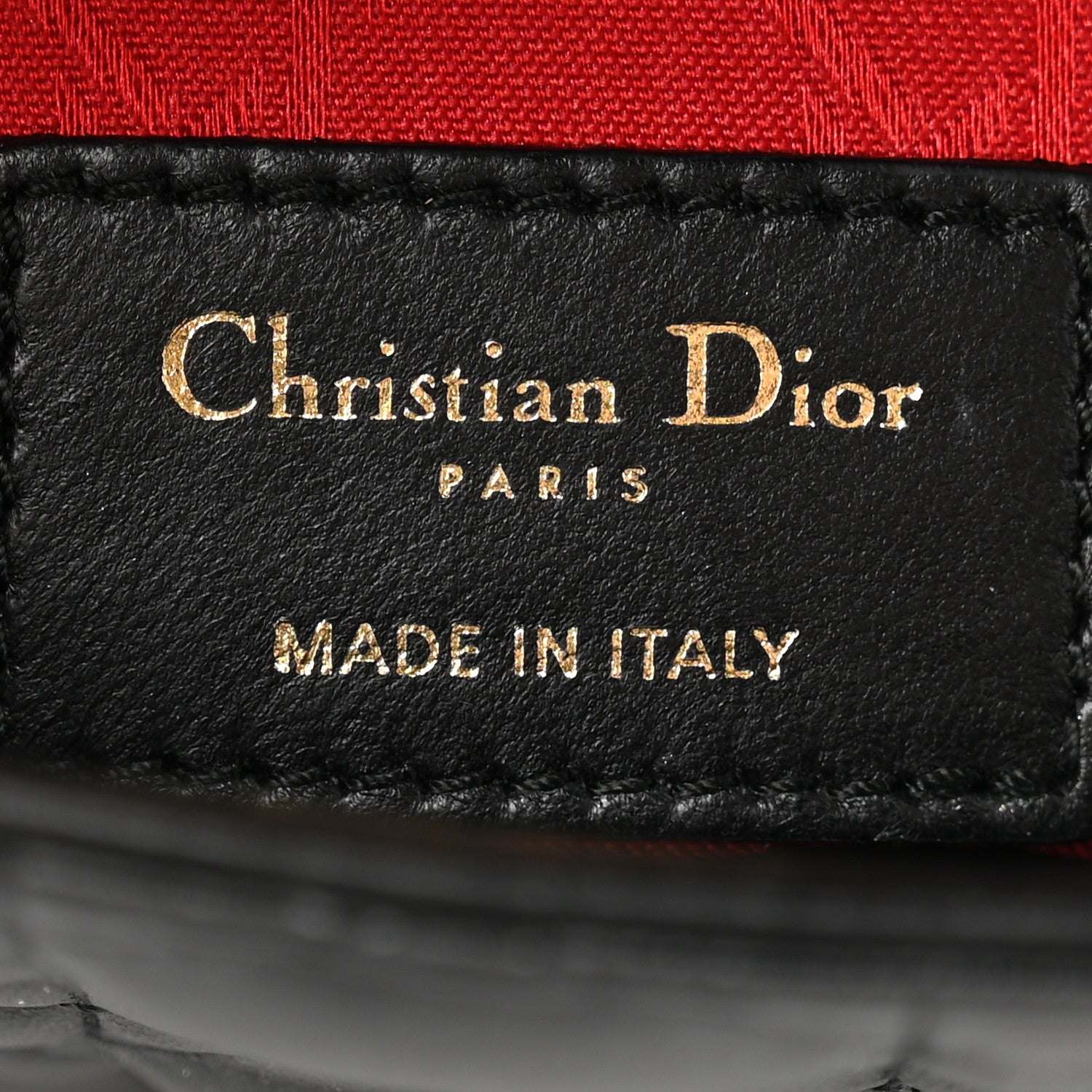 Christian Dior Lambskin Cannage Small My ABCDior Lady Dior Black 6 of 13