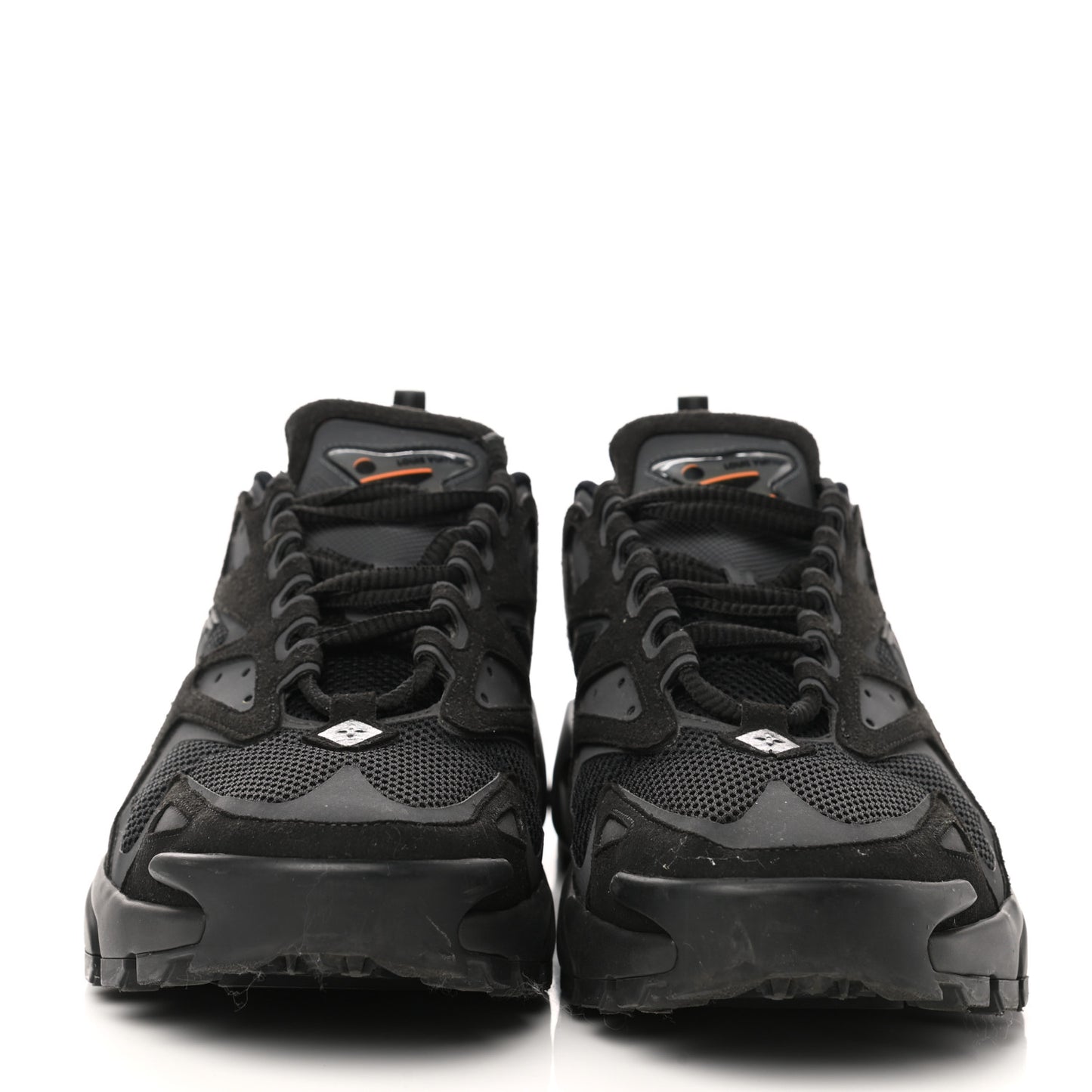 Canvas Mesh Mens LV Runner Tatic Sneakers 8.5 Black