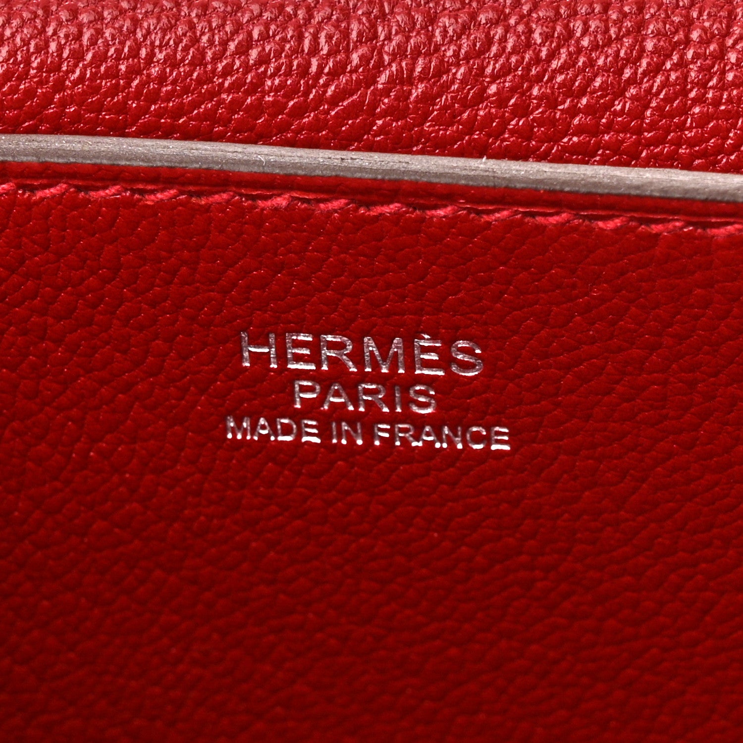 Hermes Taurillon Novillo Opli 24 Rouge de Coeur 6 of 10