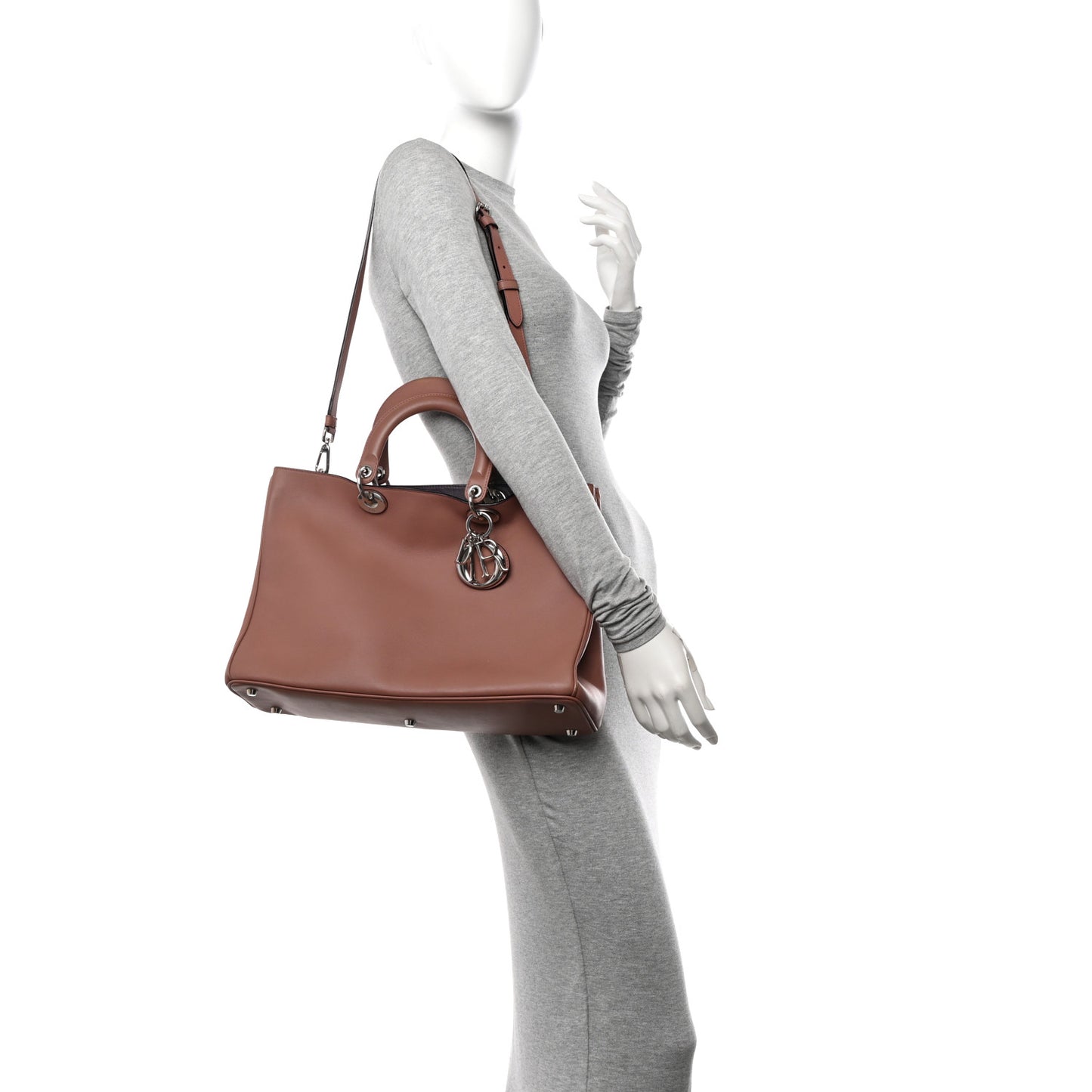 Smooth Calfskin Large Diorissimo Tote Petale
