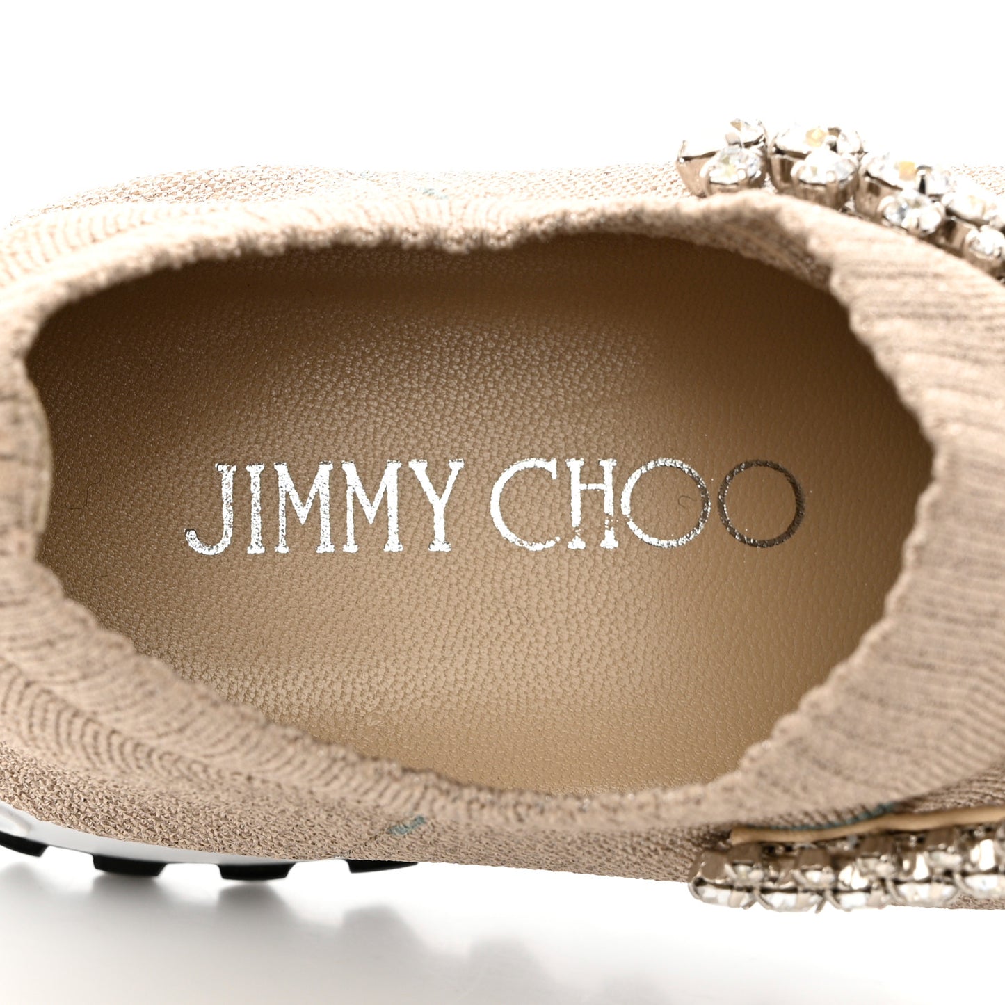 Knit Crystal Verona Sneaker 37 Beige