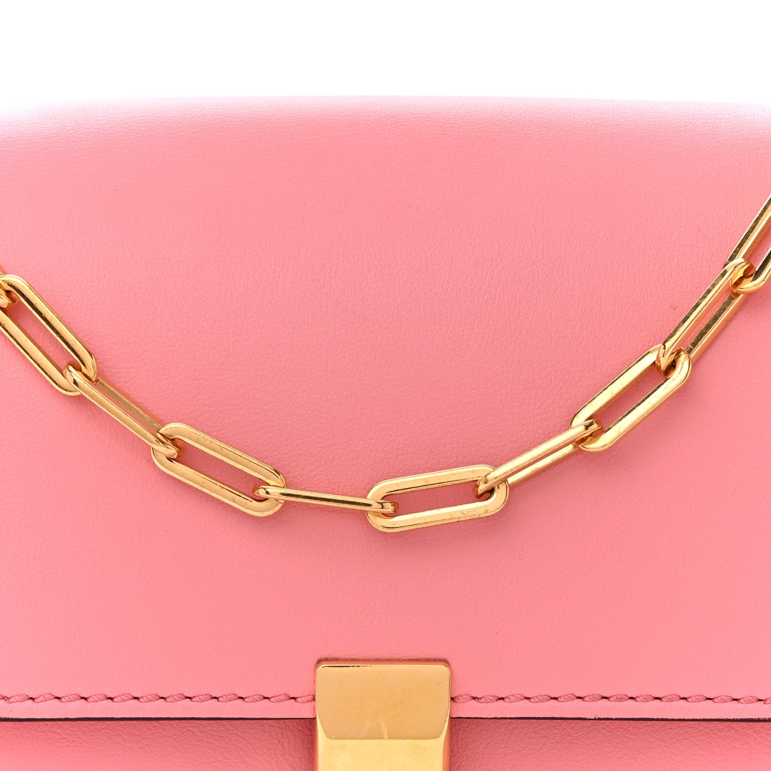 Valentino Garavani VALENTINO GARAVANI Vitello Chain Flap Bag Paradise Rose 8 of 15