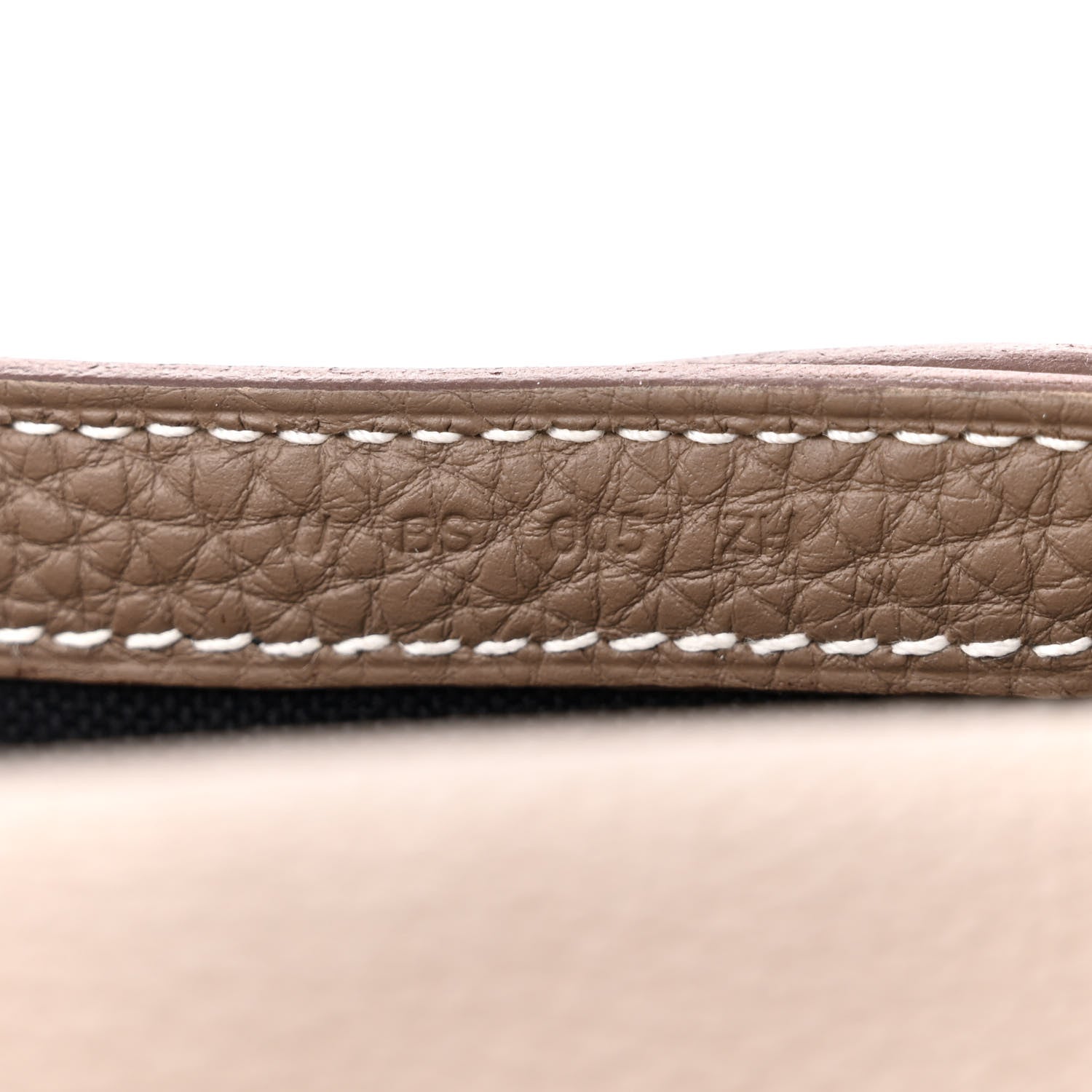 Hermes Togo Steve Light Messenger Etoupe 7 of 10