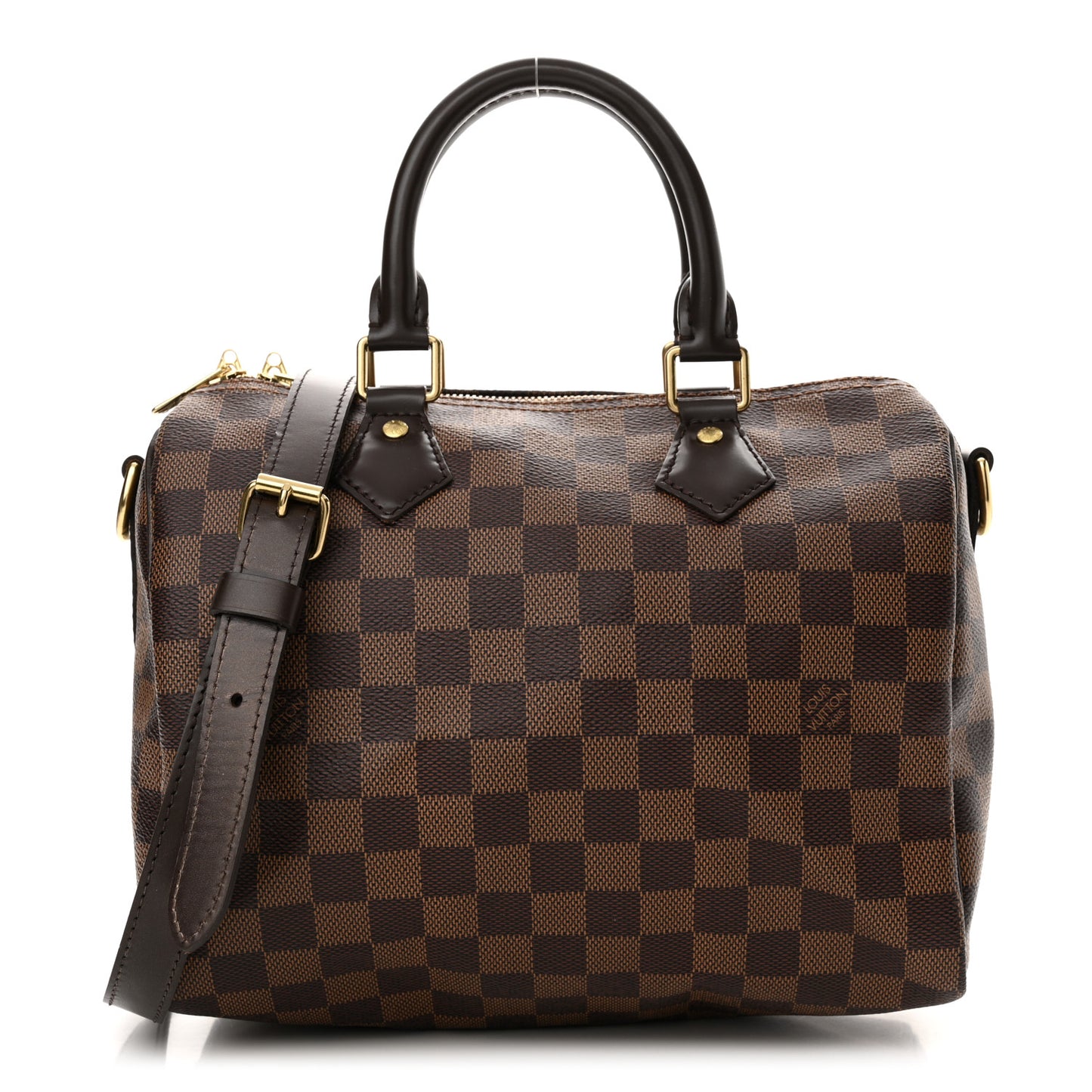 Damier Ebene Speedy Bandouliere 25