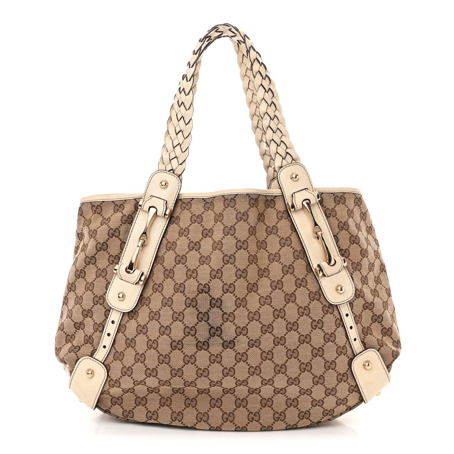 Gucci Monogram Medium Pelham Shoulder Bag Off White 1 of 16