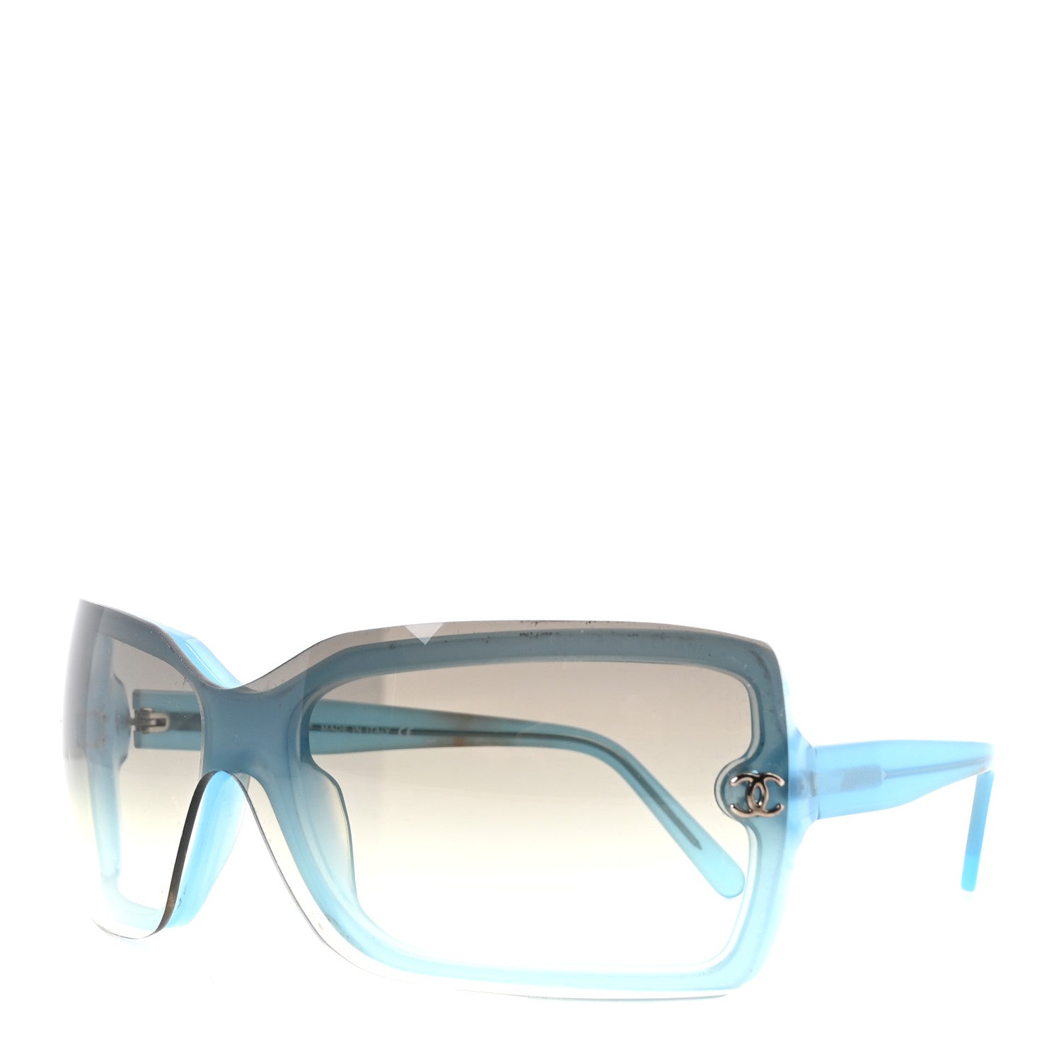 Chanel Acetate CC Logo Sunglasses 5065 Blue 1978653 – FASHIONPHILE