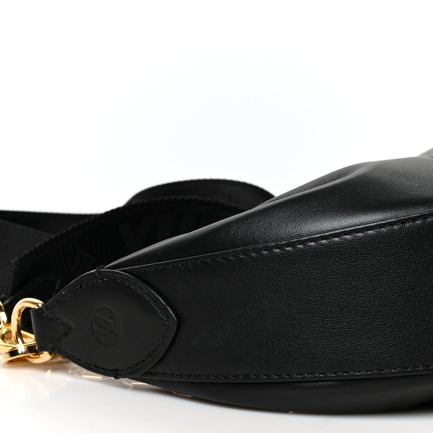 Calfskin Bubblegram Over The Moon Black