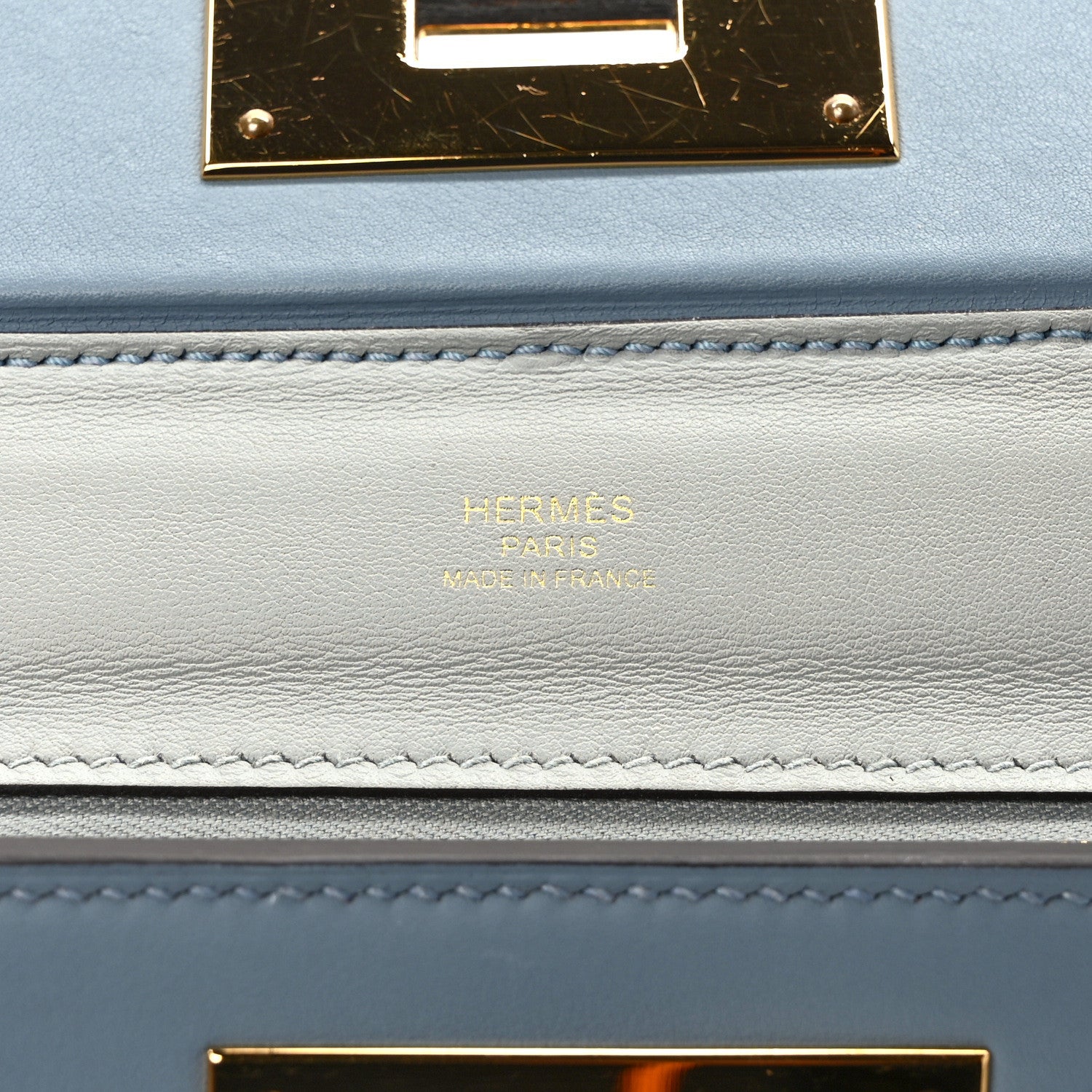 Hermes Evercolor Swift 24/24 21 Bleu Lin 6 of 15