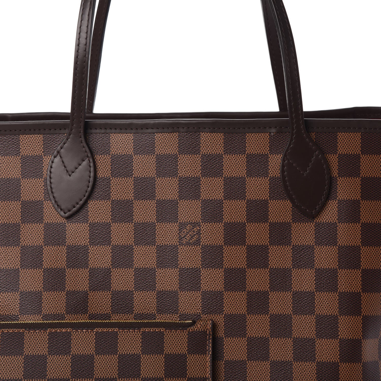 Louis Vuitton Damier Ebene Neo Neverfull MM 7 of 9