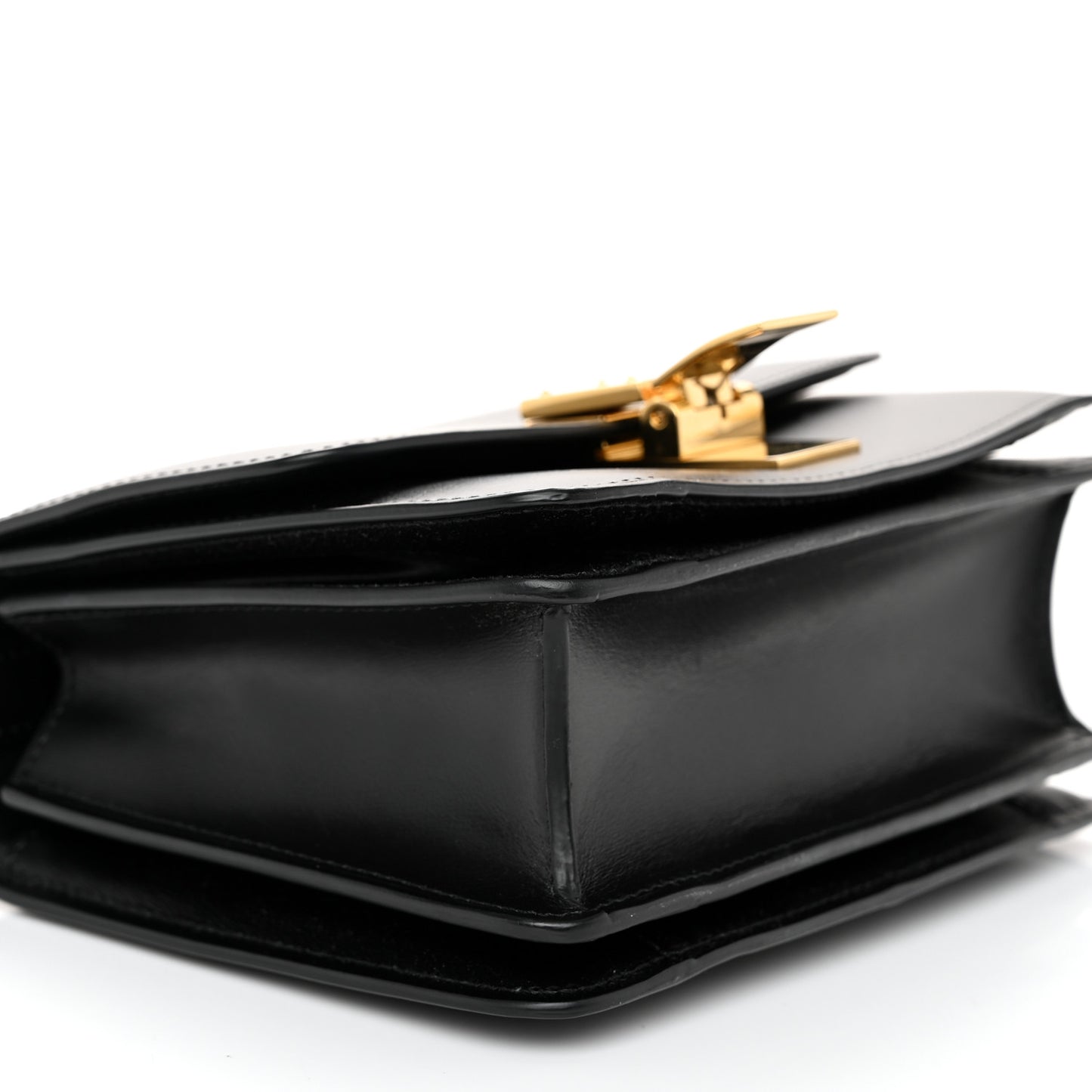 Box Calfskin Small Classic Box Flap Bag Black