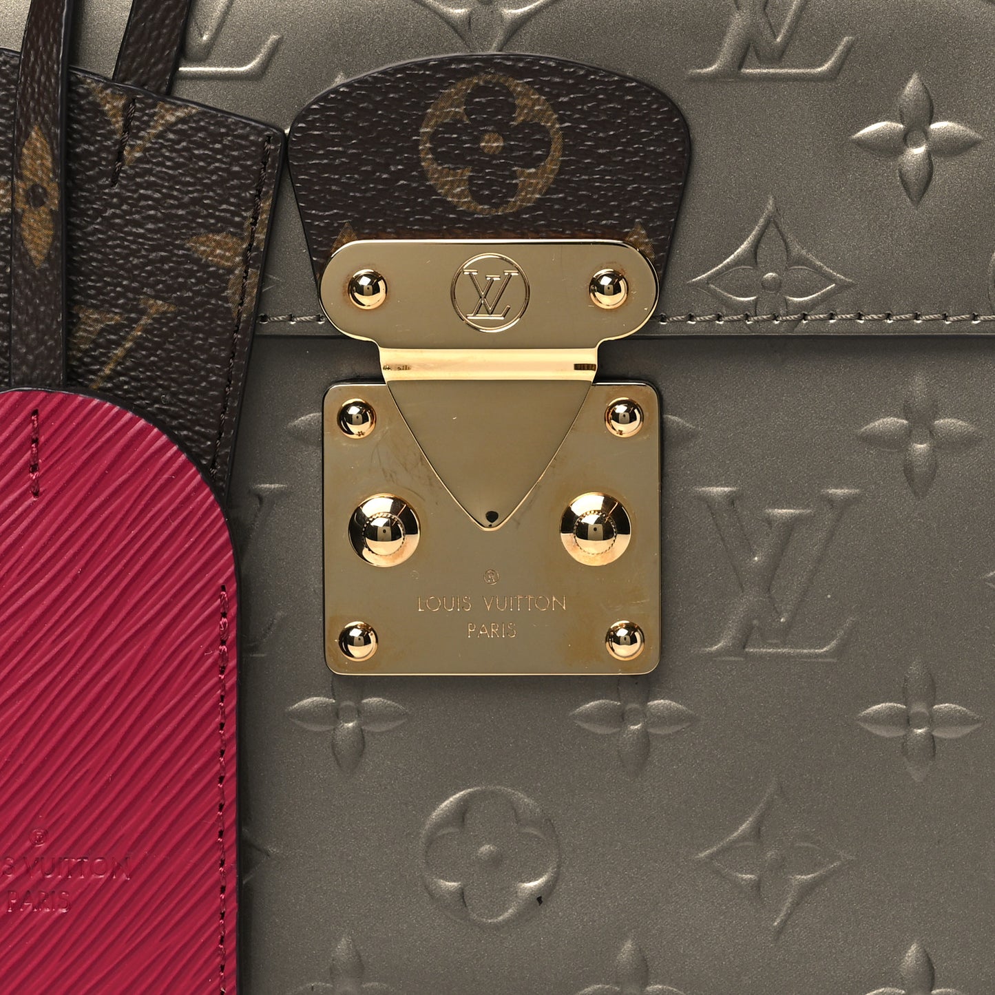 Vernis Epi Monogram Spring Street Champagne Metallise