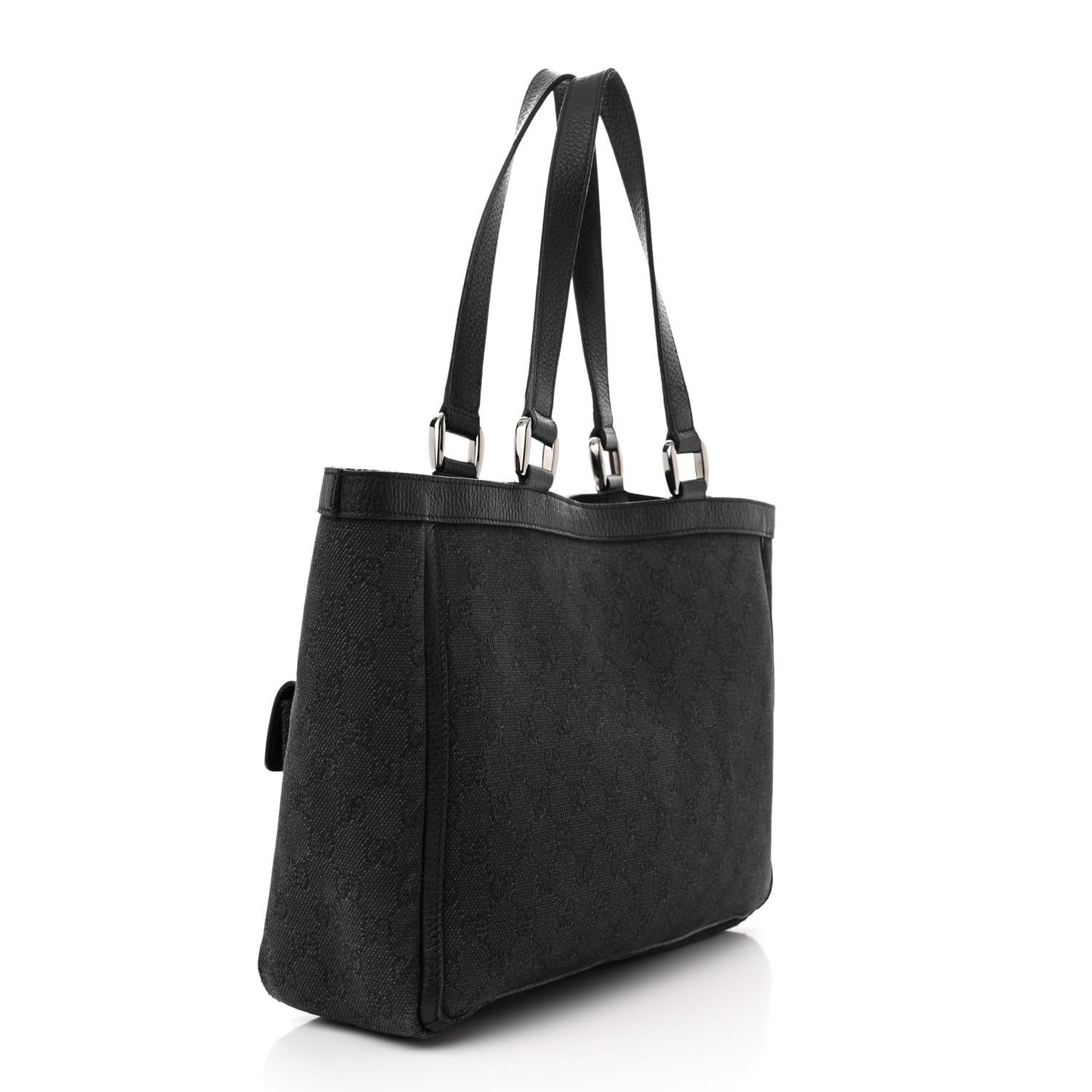 Monogram Abbey D Ring Tote Black