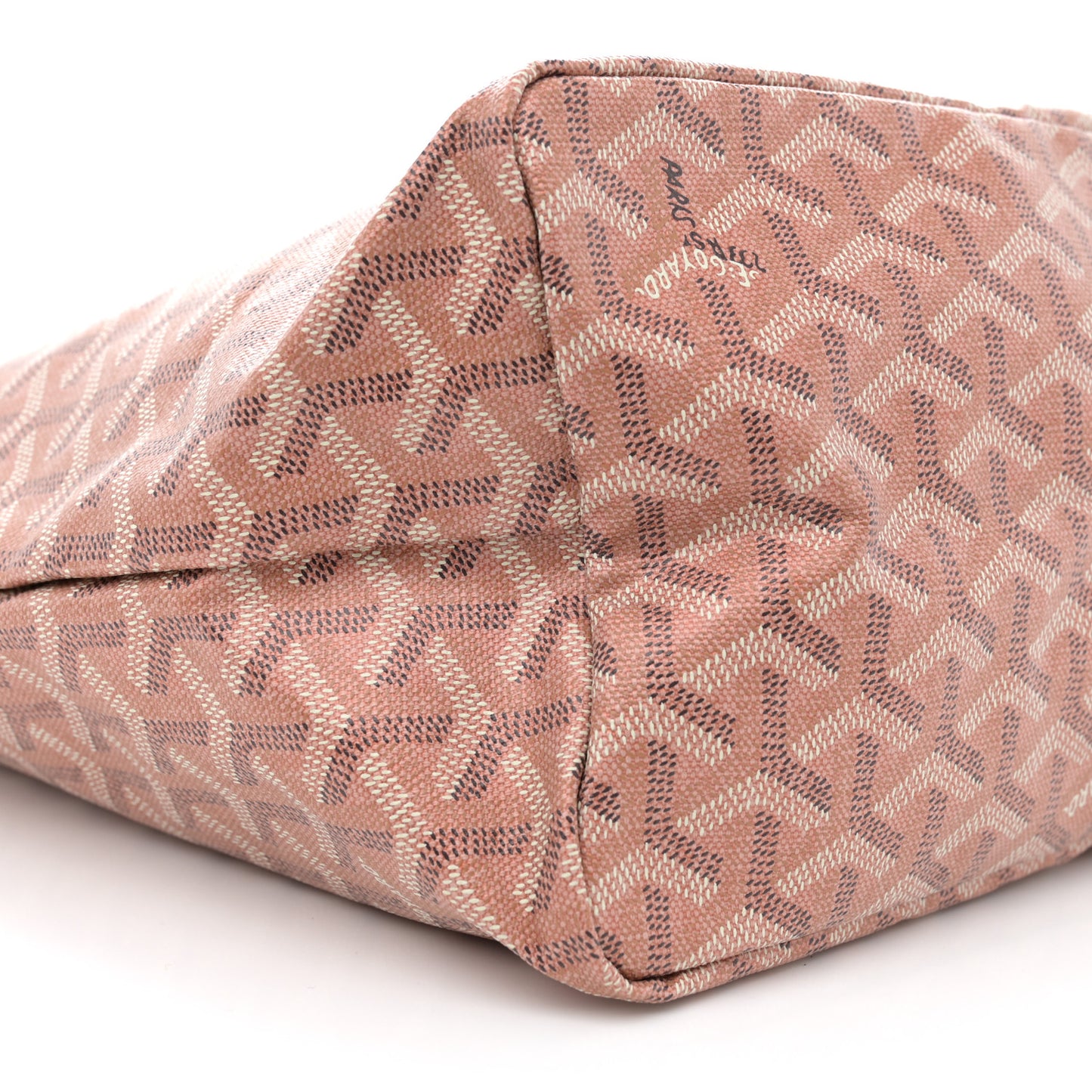 Iridescent Goyardine Saint Louis PM Pearly Coral