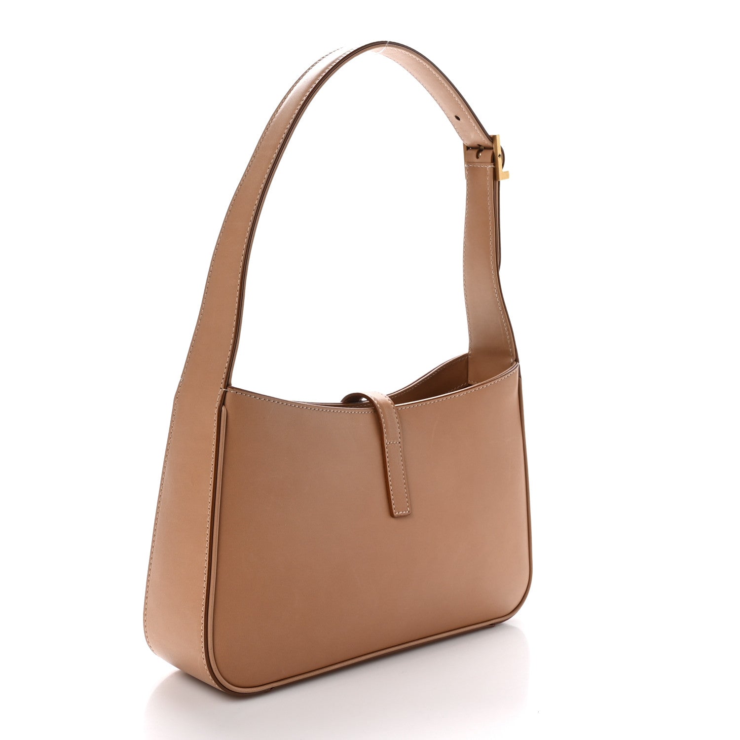 Saint Laurent Smooth Calfskin Le 5 A 7 Hobo Brown 3 of 10